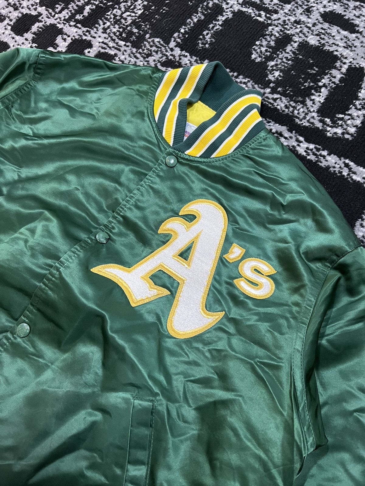 MLB Vintage Starter Oakland Athletics A's Size US L / EU 52-54 / 3 - 2 Thumbnail