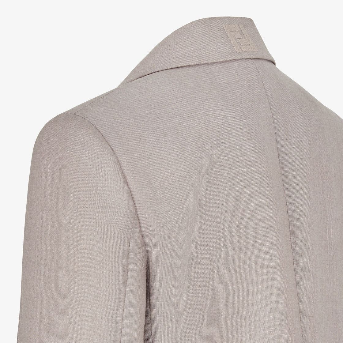 Fendi o1s1wg110326 Jacket in Grey Size S / US 4 / IT 40 - 3 Thumbnail