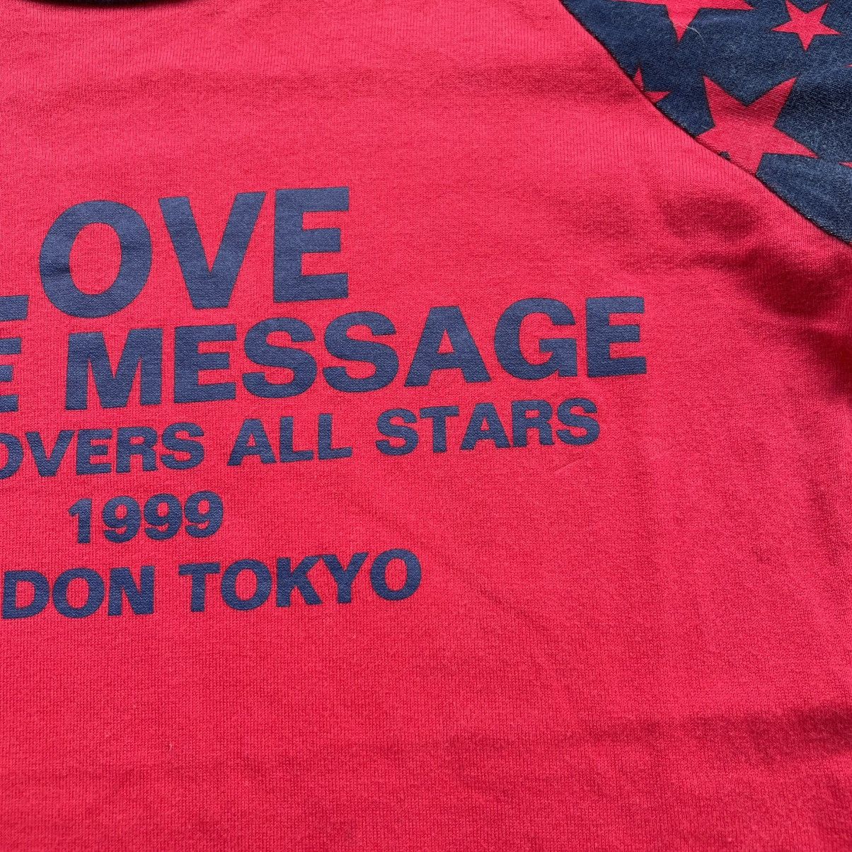 Super Lovers 🇯🇵 VINTAGE 90s ICONIC SUPER LOVERS RAGLAN TSHIRT Size M / US 6-8 / IT 42-44 - 12 Thumbnail