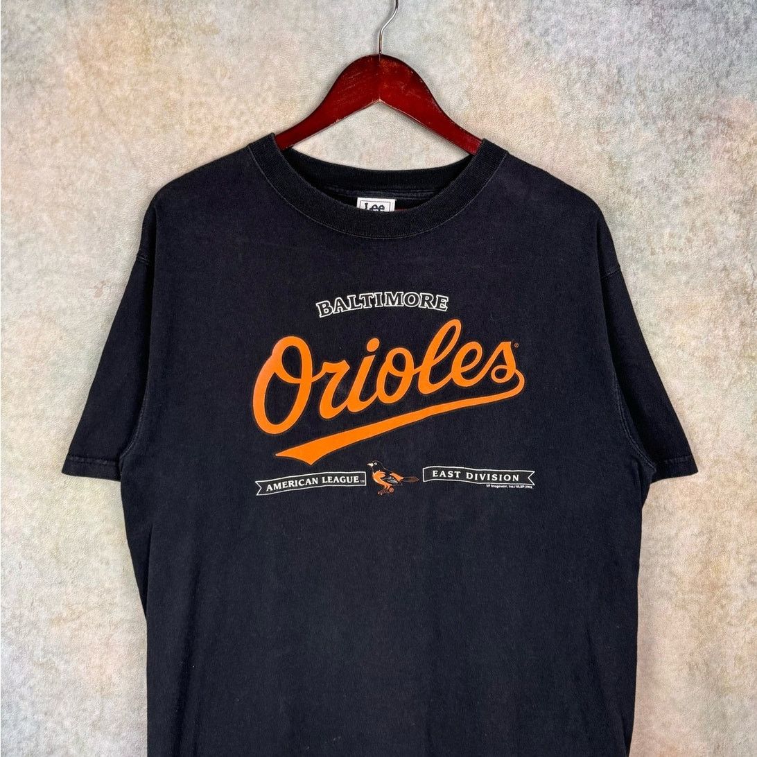 MLB × Vintage VTG Baltimore Orioles MLB T Shirt Mens Sz L Black 2005 Size US L / EU 52-54 / 3 - 2 Thumbnail