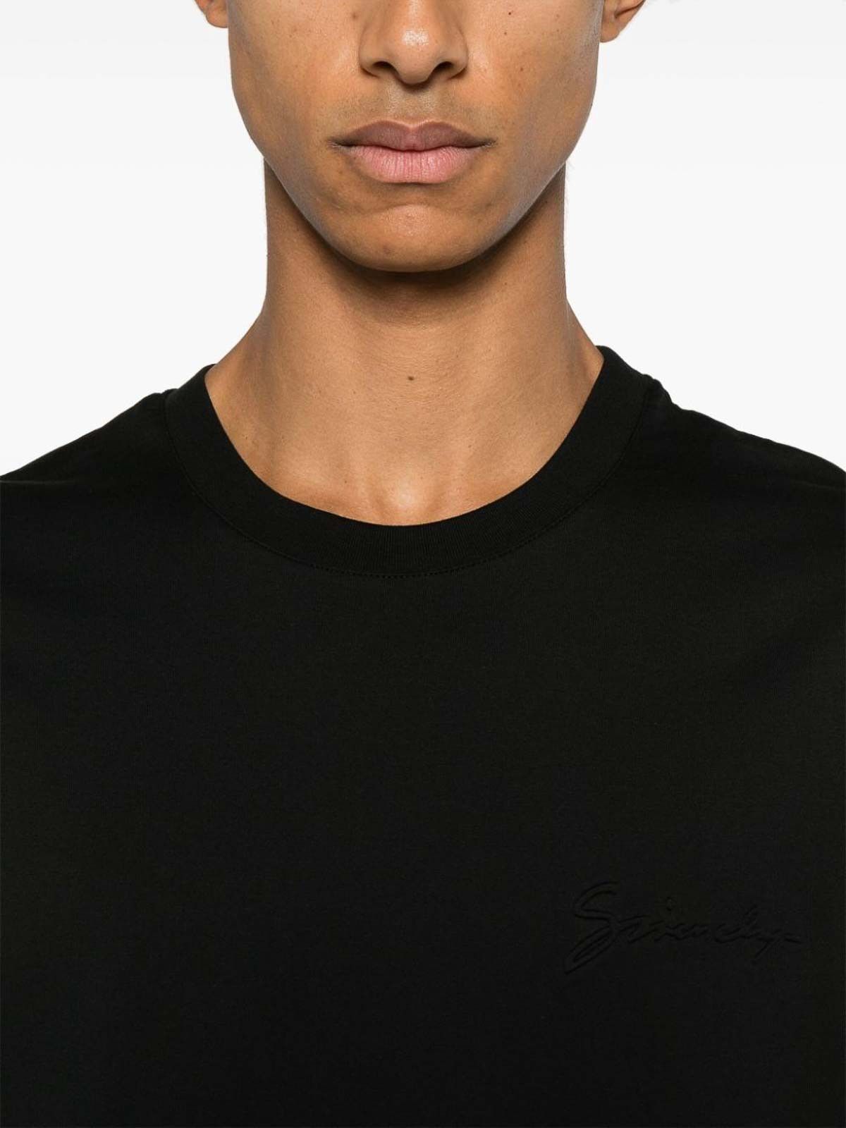 Givenchy o1w1db10326 Standard Short Sleeve T-Shirt in Black Size US XS / EU 42 / 0 - 4 Thumbnail
