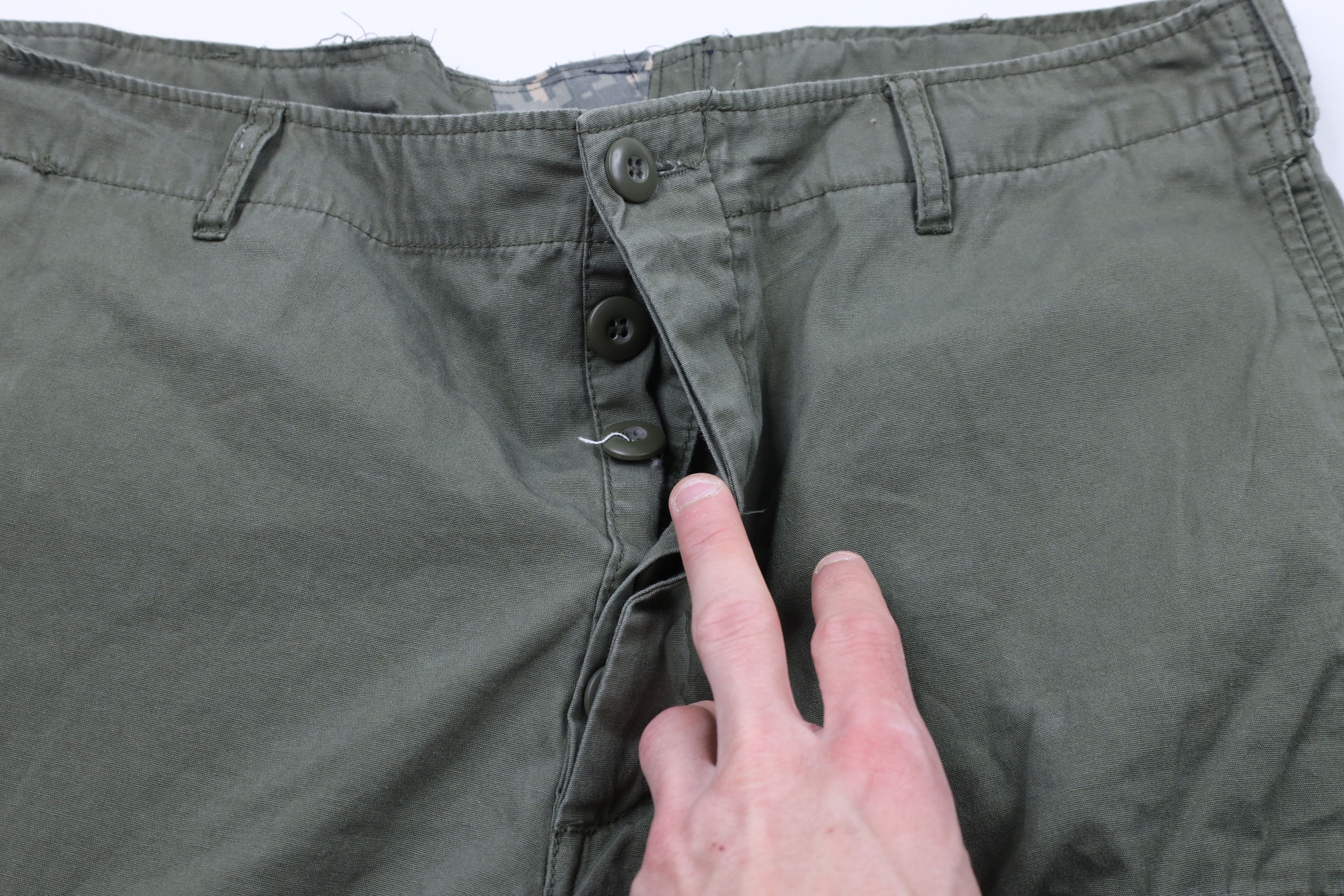 Vintage Vintage 90s German Military Fly Tropical Combat Cargo Pants Size US 36 / EU 52 - 7 Thumbnail