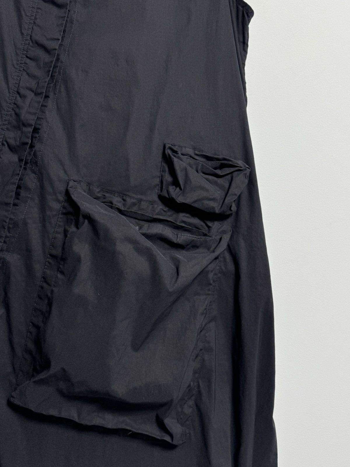 Rundholz RUNDHOLZ DIP ASYMMETRIC BUTTON-DOWN SLEEVELESS JUMPSUIT Size L / US 10 / IT 46 - 6 Thumbnail