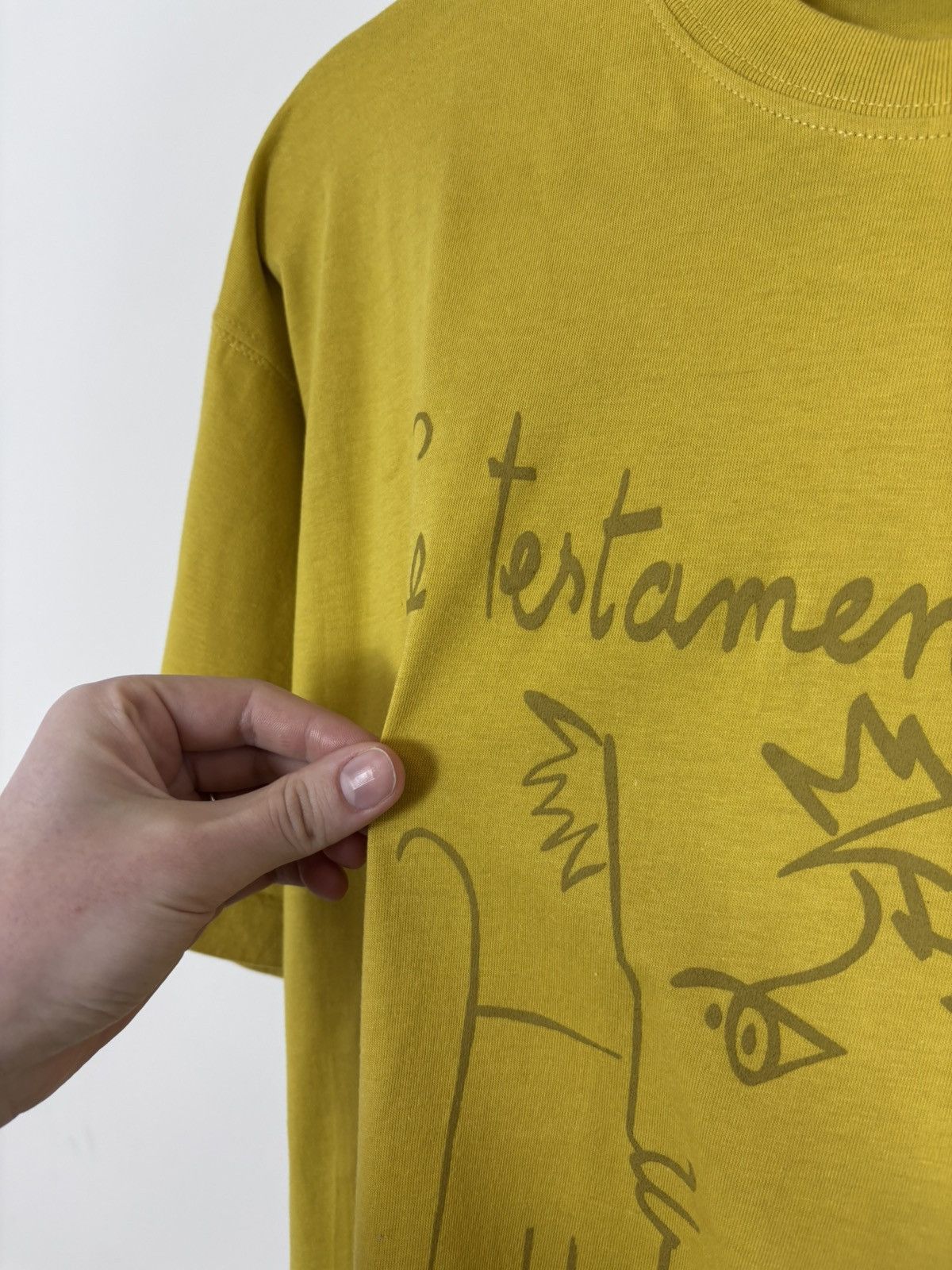 Trussardi Vintage Trussardi Testament Of Orpheus Logo Movie T-Shirt Size US M / EU 48-50 / 2 - 5 Thumbnail