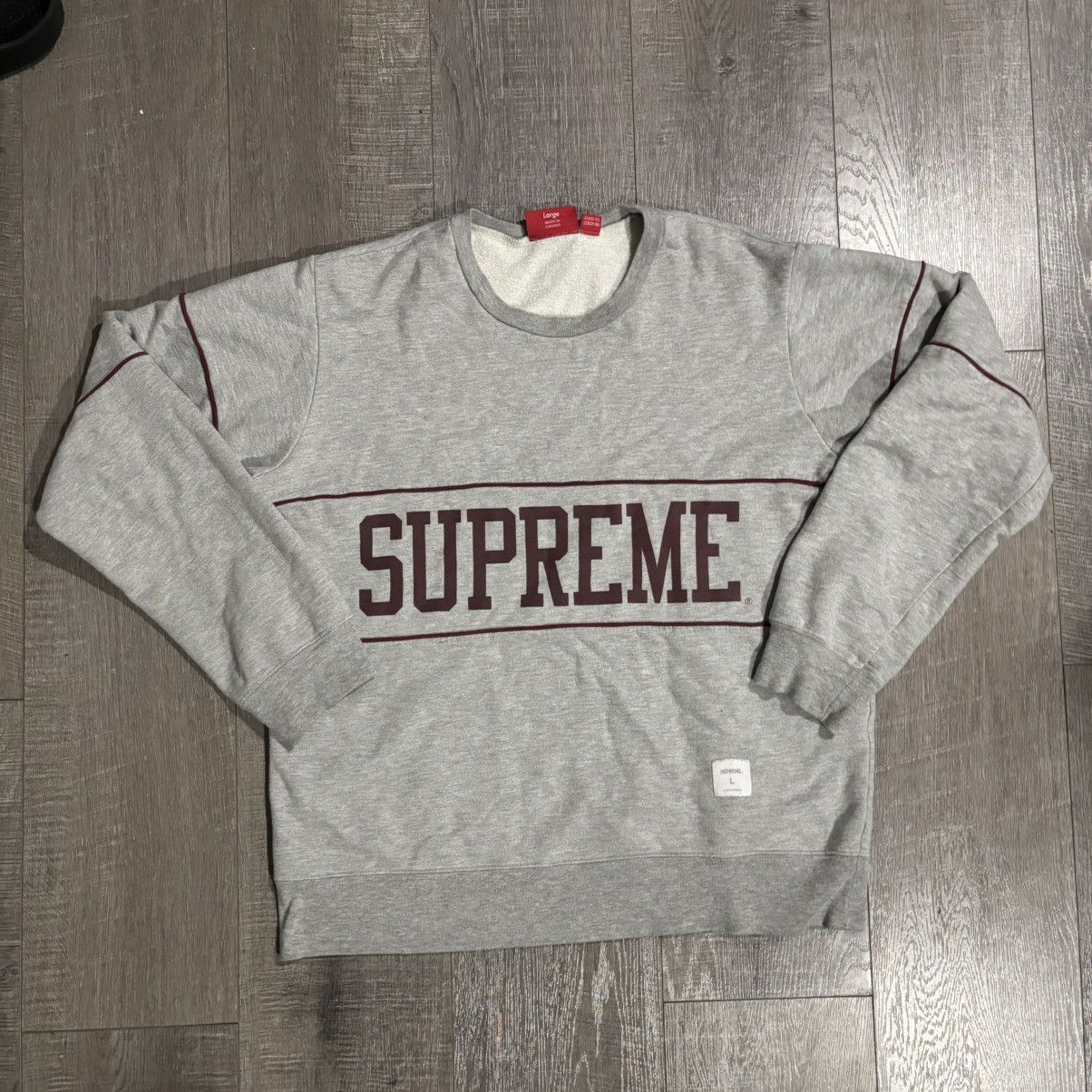 Supreme 2011 Supreme Varsity Sweater Size US L / EU 52-54 / 3 - 1 Thumbnail