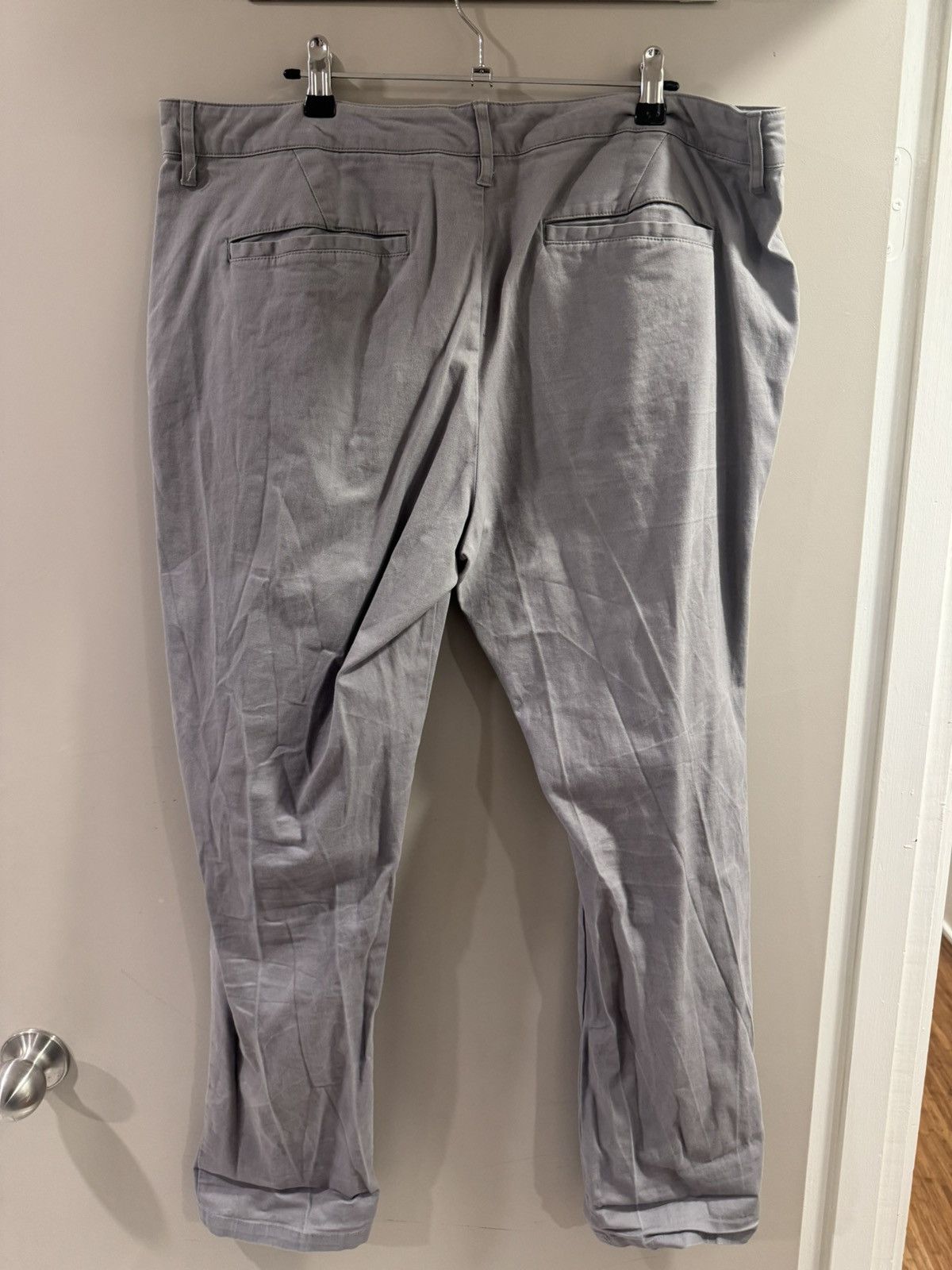 Asos ASOS Grey Chino Size 38 Size US 38 / EU 54 - 2 Thumbnail