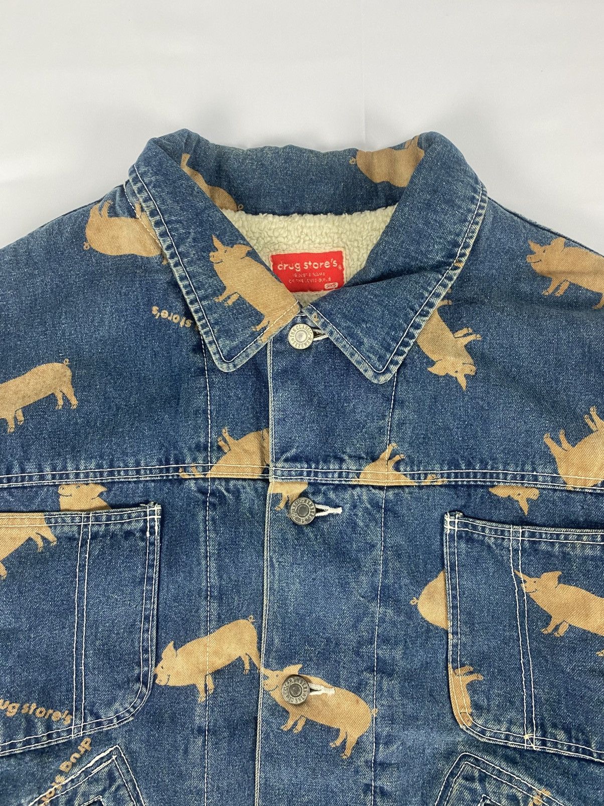 Japanese Brand Drug’s Store Japan denim sherpa Size US S / EU 44-46 / 1 - 2 Thumbnail