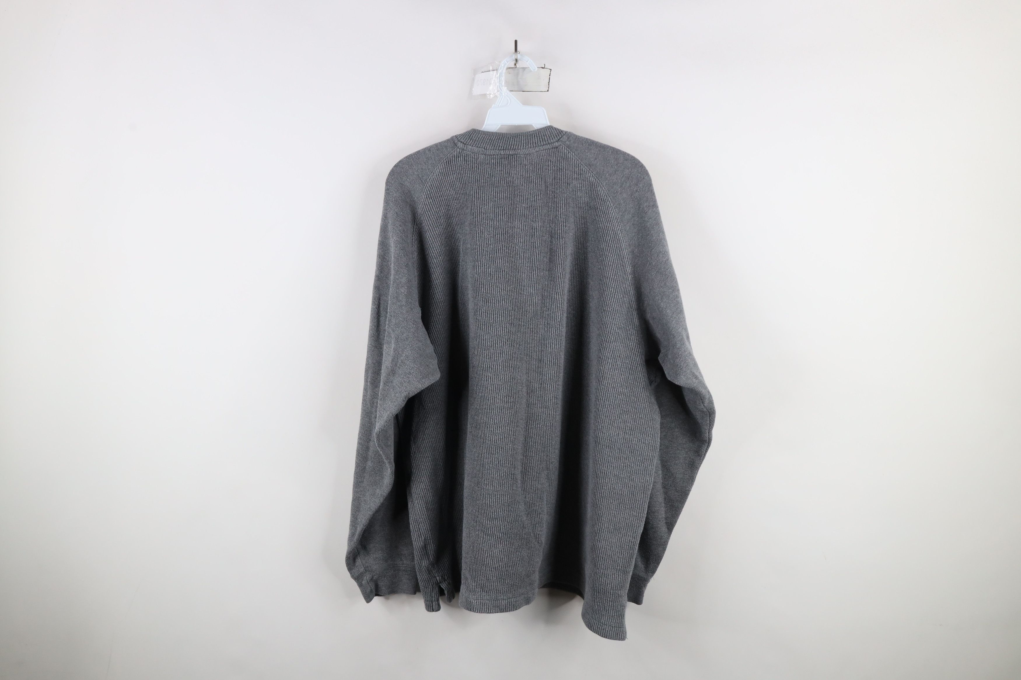 Eddie Bauer Vintage 90s Eddie Bauer Knit Long Sleeve Henley T-Shirt Size US XL / EU 56 / 4 - 7 Thumbnail
