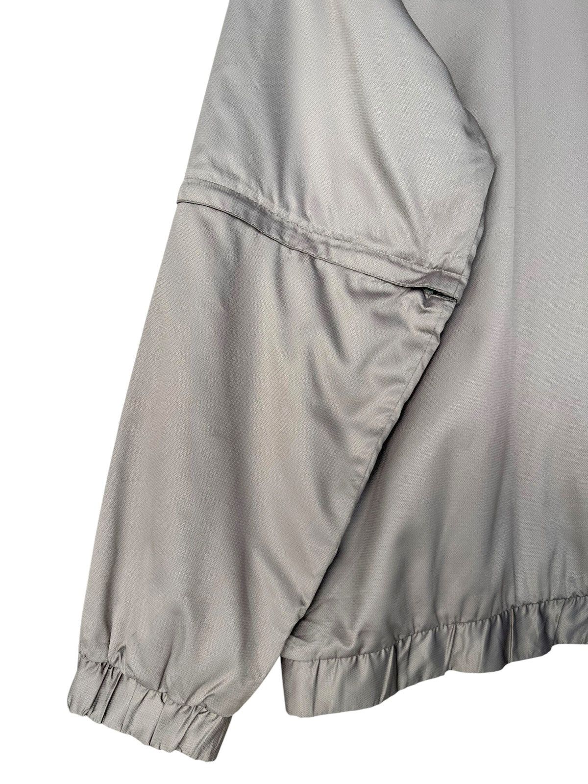 Nike × Vintage Vintage 2000s Nike Zipper Grey Light Jacket Size US XL / EU 56 / 4 - 5 Thumbnail