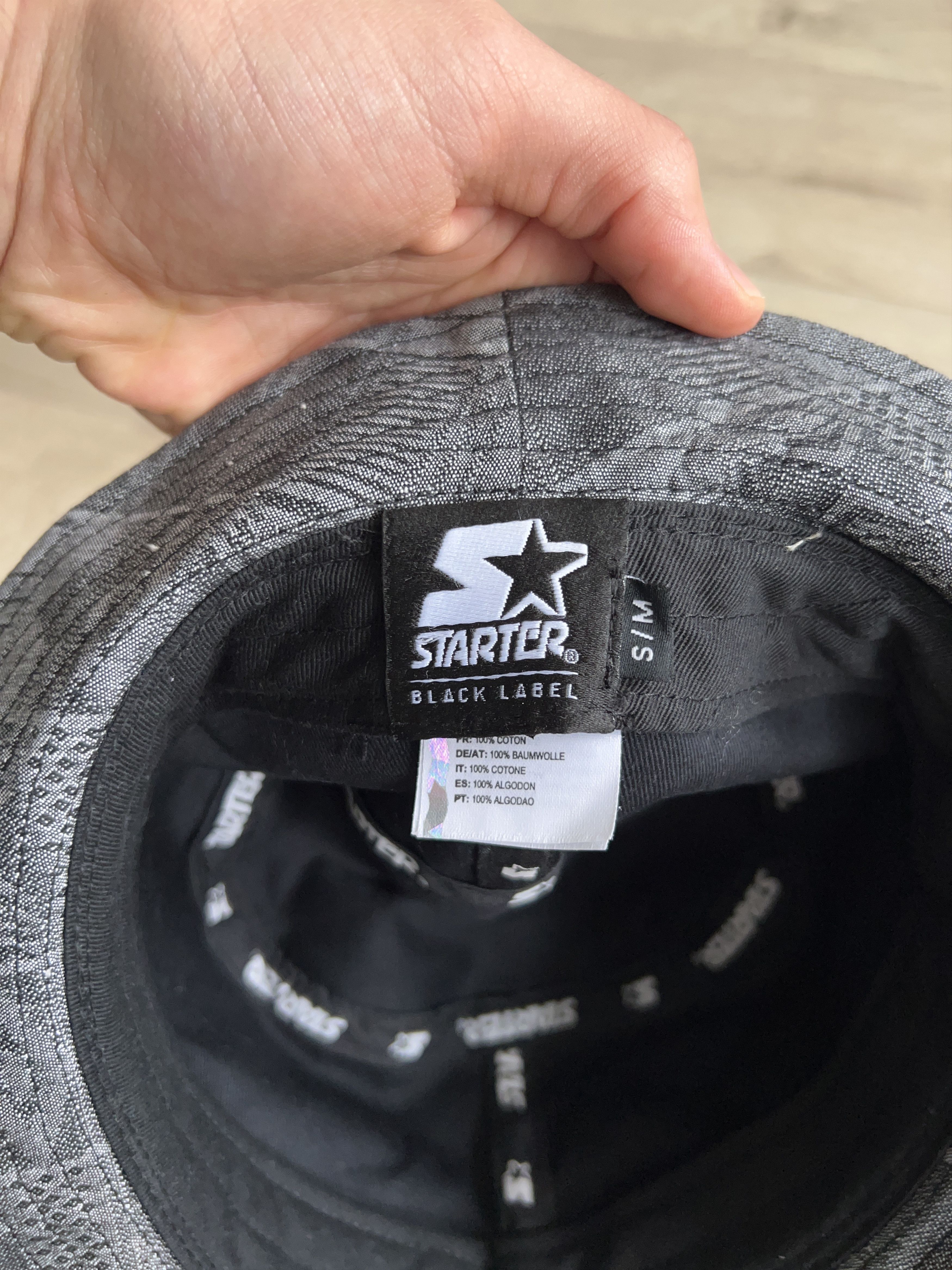 Carhartt × Designer × Starter Starter Carhartt Bucket Hat Apache Jacquard Gray SIze S/M Size 32 - 5 Thumbnail