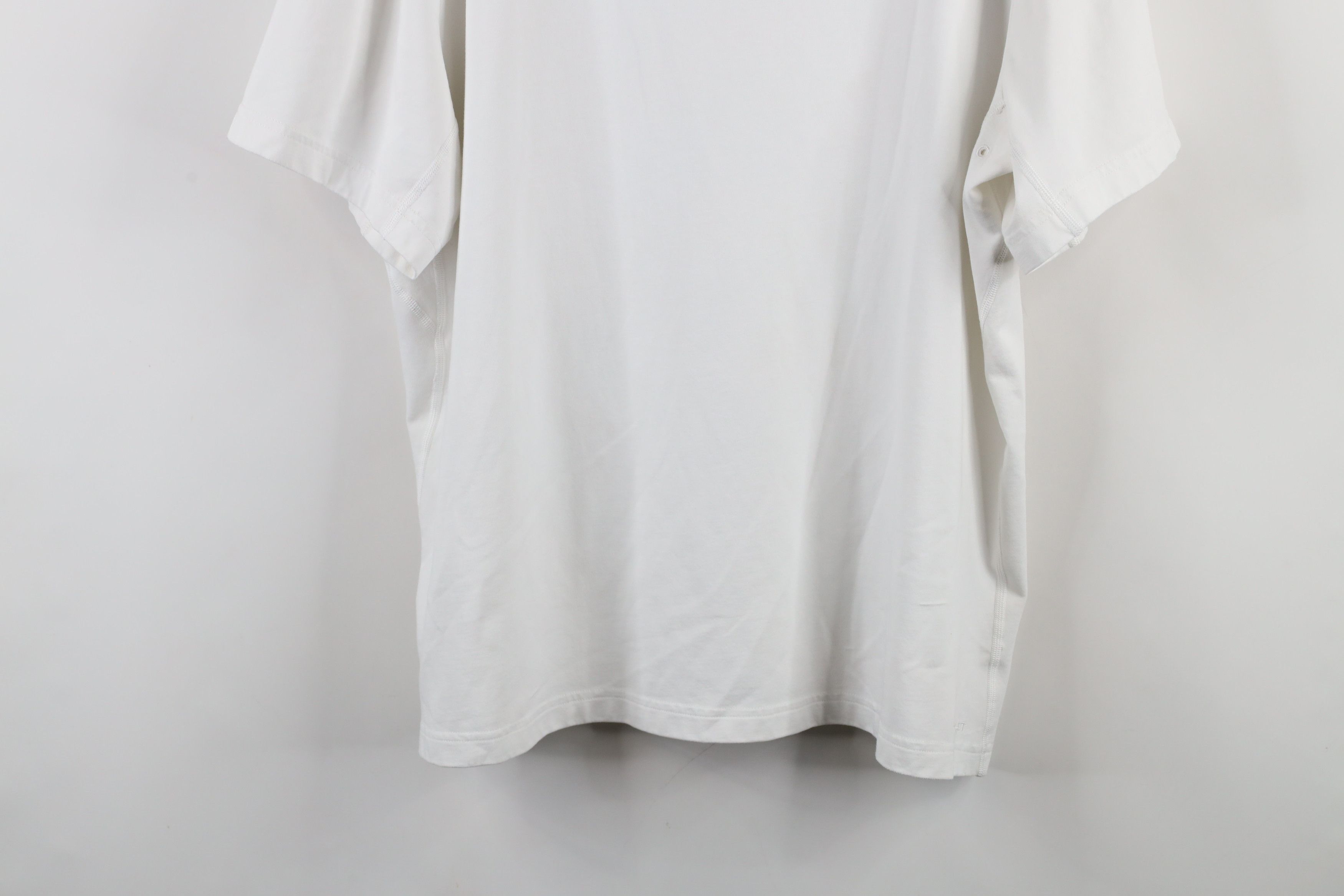 Nike × Vintage Vintage Y2K Nike Scott Mini Swoosh Essential T-Shirt White Size US XL / EU 56 / 4 - 12 Thumbnail