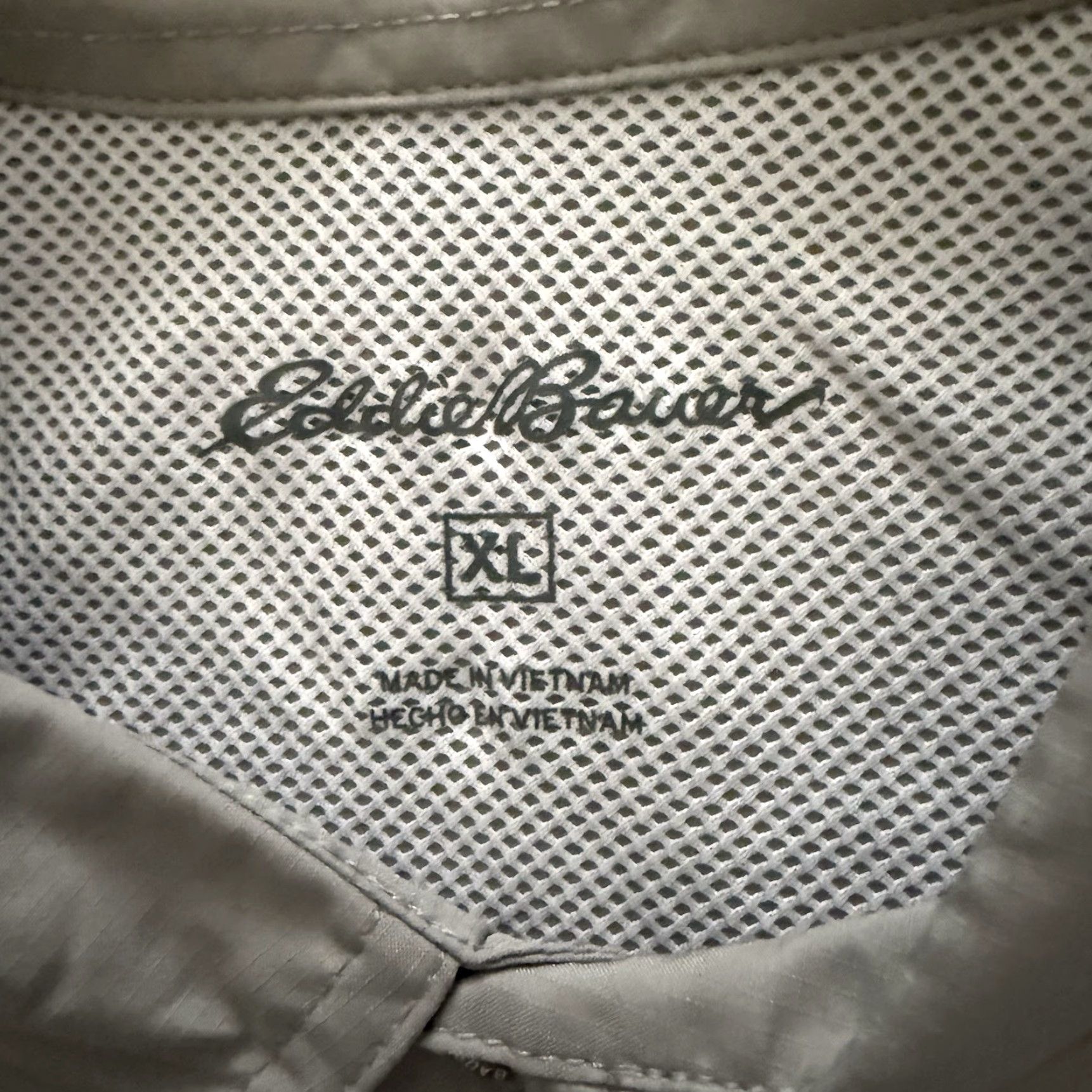 Eddie Bauer Eddie Bauer Shirt Mens XL Limestone Short Sleeve Woven Button Up Tech Vented NEW Size US XL / EU 56 / 4 - 2 Thumbnail