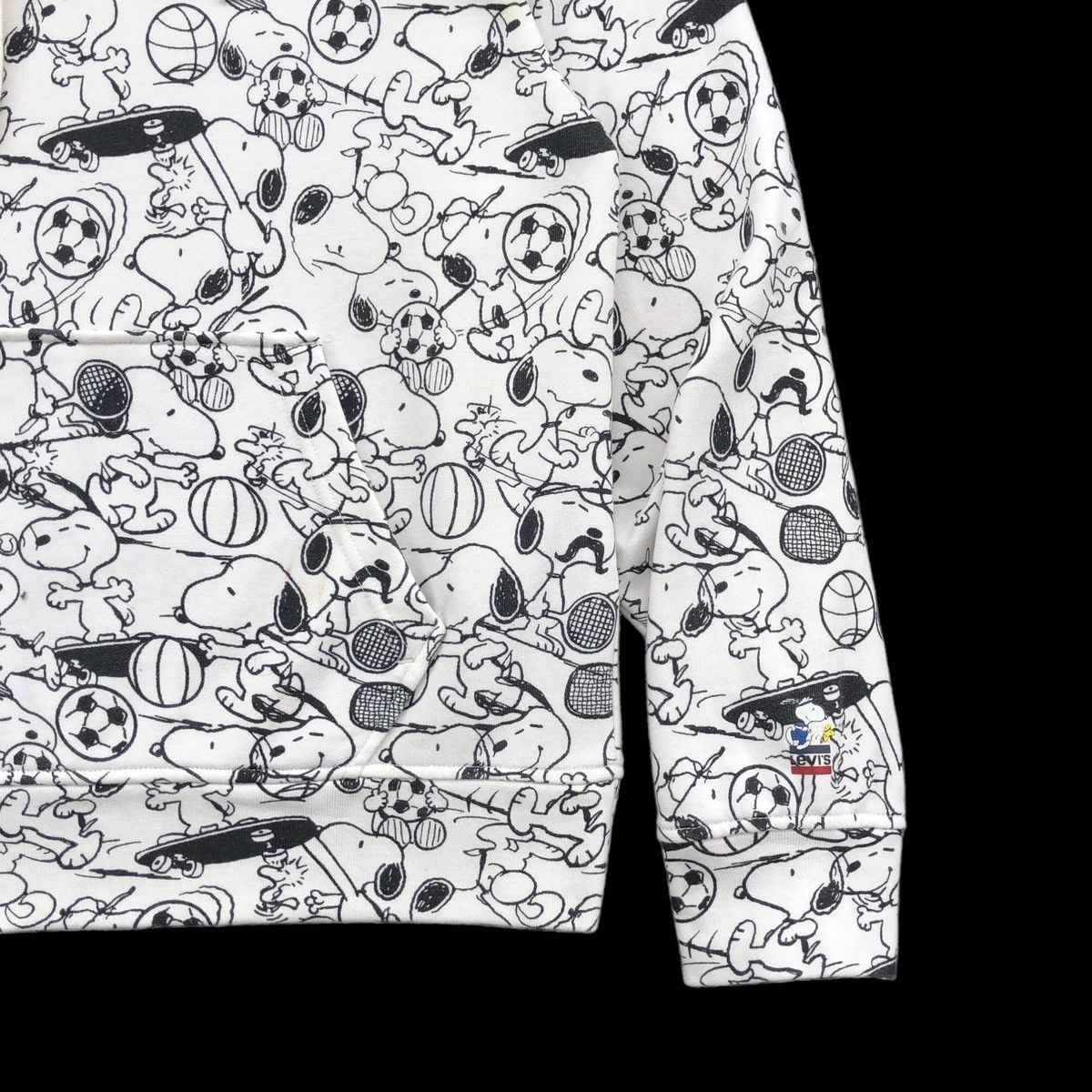 Levi's Levi's X Peanuts Relaxed Hoodie Snoopy All Over Print Size US M / EU 48-50 / 2 - 9 Thumbnail