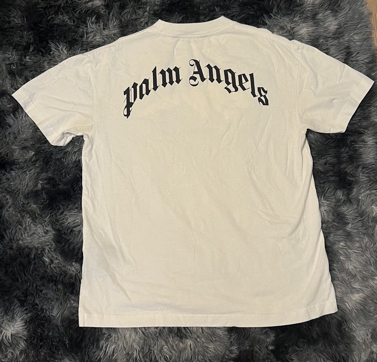 Palm Angels Palm Angles Crocodile White T-shirt Sz L Size US L / EU 52-54 / 3 - 4 Thumbnail