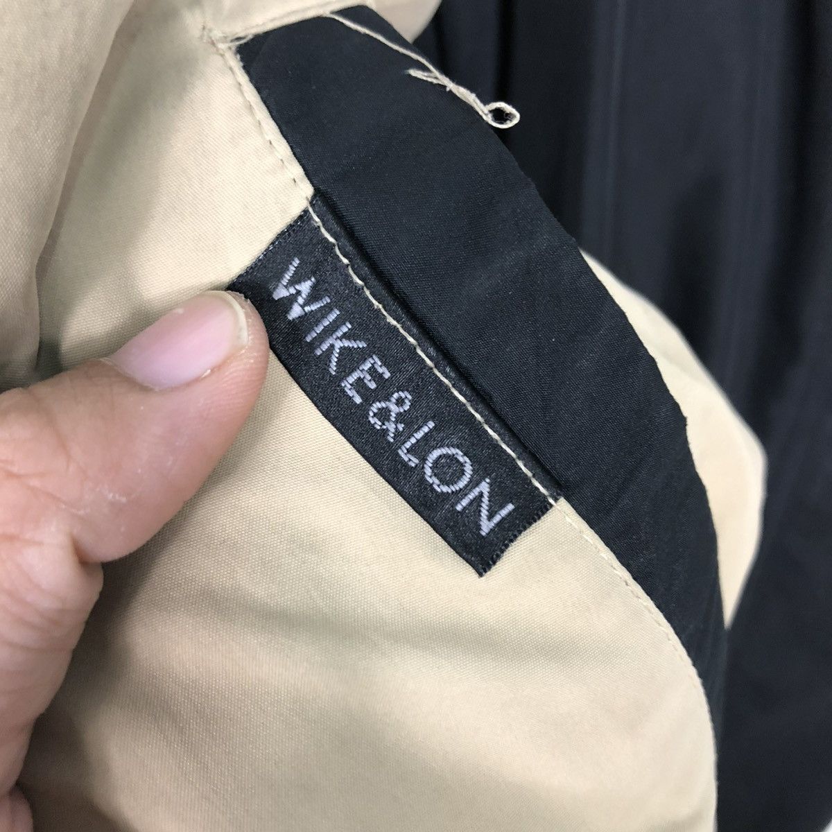 Japanese Brand 🔥VINTAGE BOMBER JACKET WIKE & LON BIG LOGO ISSEY MIYAKE Size US L / EU 52-54 / 3 - 24 Thumbnail