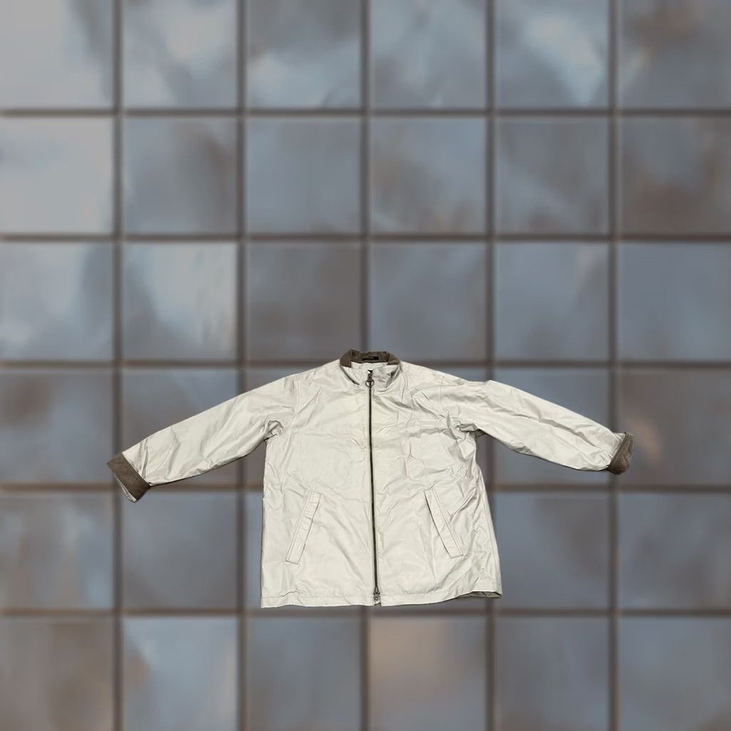 Barbour VINTAGE Barbour Beaulieu Jacket Men XL Beige Tan Waterproof Softshell Windbreaker Barbour Beaulieu Classic Lightweight Outdoor Vintage 2000s Size US XL / EU 56 / 4 - 1 Thumbnail