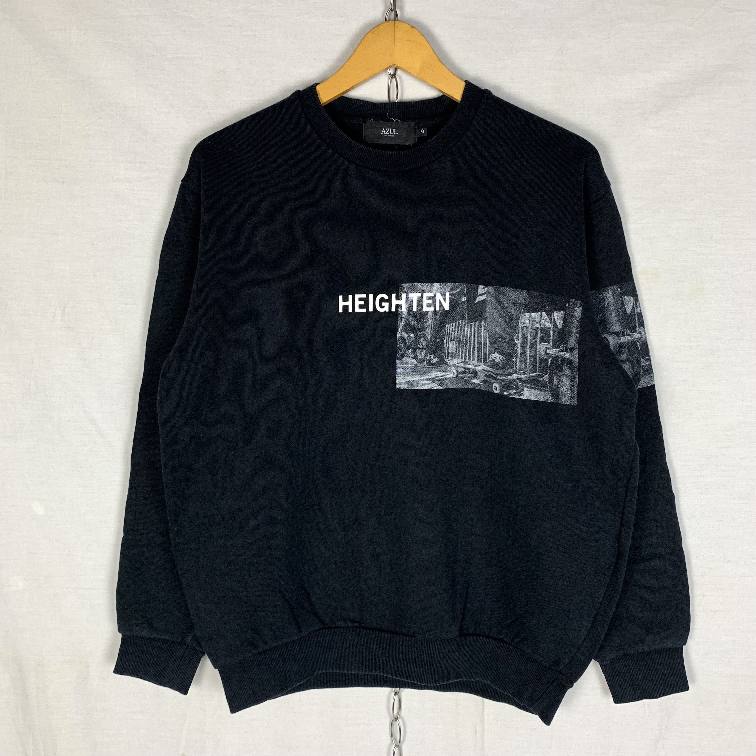 Japanese Brand Azul Moussy Sweatshirt Crewneck Japanese Brand Size US M / EU 48-50 / 2 - 1 Thumbnail