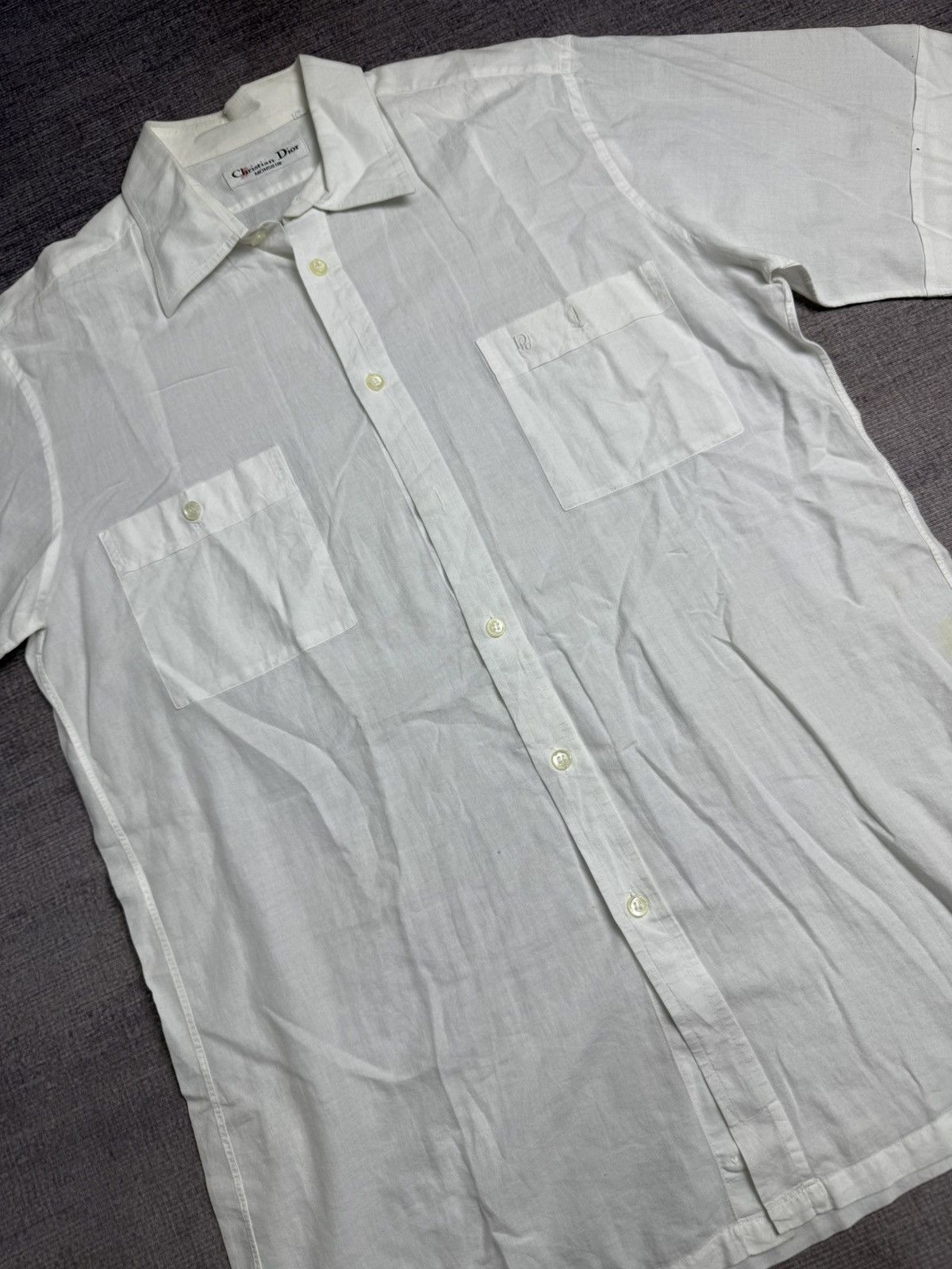 Christian Dior Monsieur VINTAGE CHRISTIAN DIOR SHIRT Size US L / EU 52-54 / 3 - 2 Thumbnail