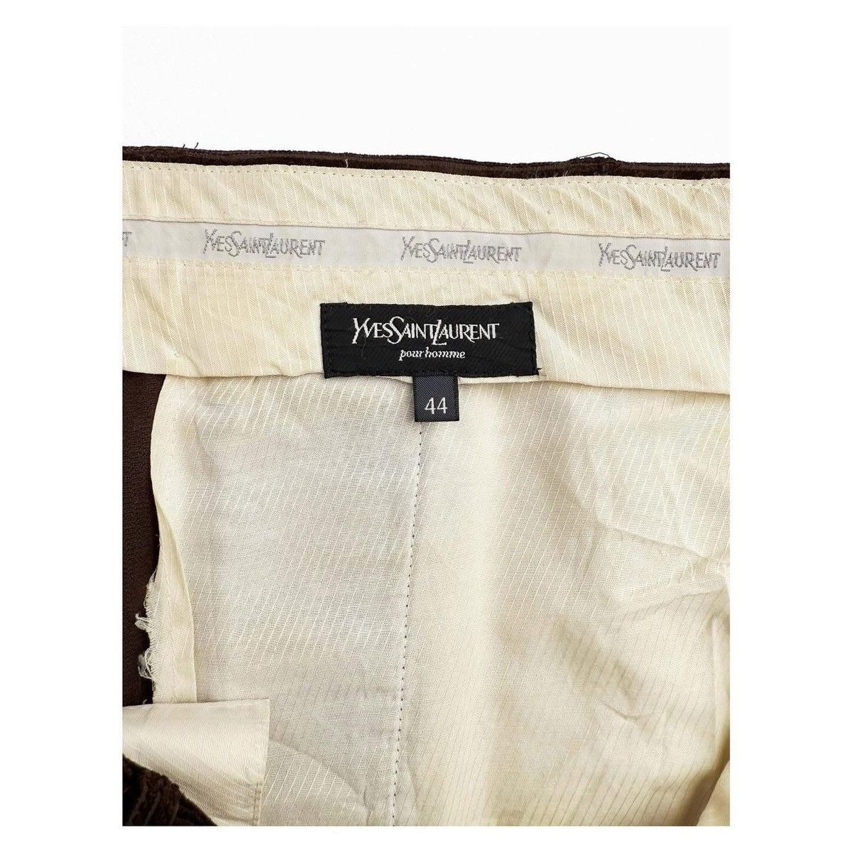 Yves Saint Laurent YSL Corduroy Pants Size US 34 / EU 50 - 6 Thumbnail