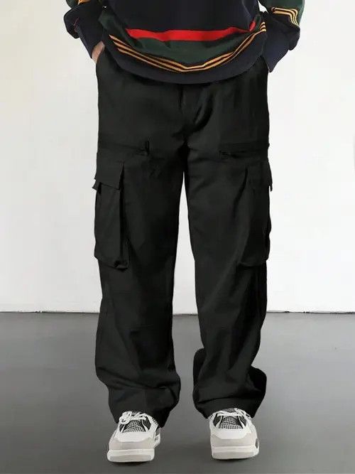 Japanese Brand × Vintage y2k baggy cargo hiphop Parachute pants Size US 32 / EU 48 - 4 Thumbnail
