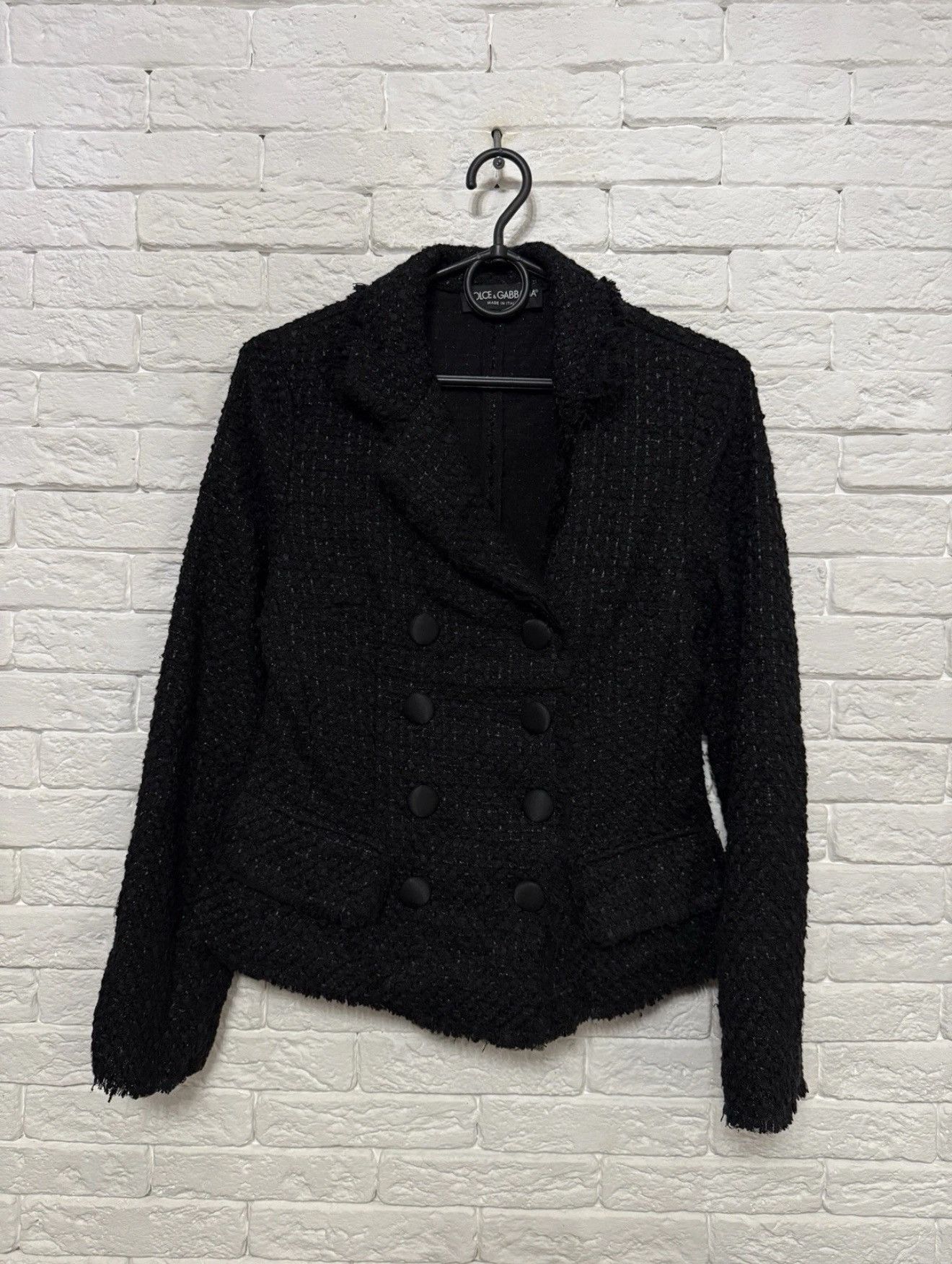 Dolce & Gabbana Rare Chic Dolce Gabbana Boucle Tweed Blazer Japan Exclusive Size XS / US 0-2 / IT 36-38 - 3 Thumbnail