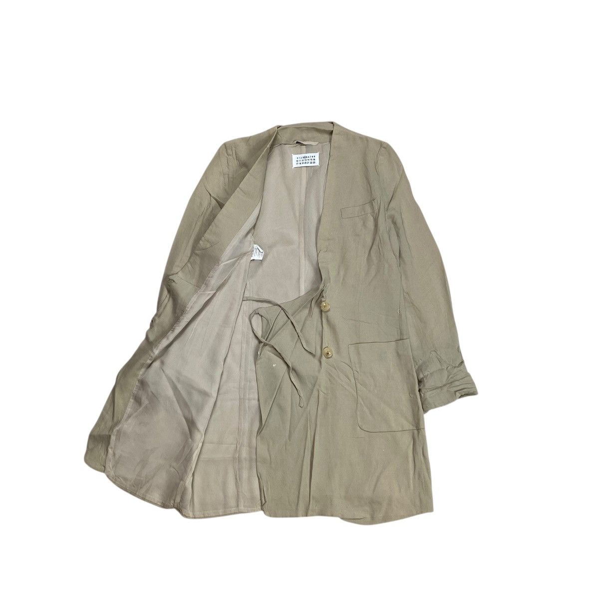 Maison Margiela Maison Margiela Linen Coat Outer Size M / US 6-8 / IT 42-44 - 4 Thumbnail