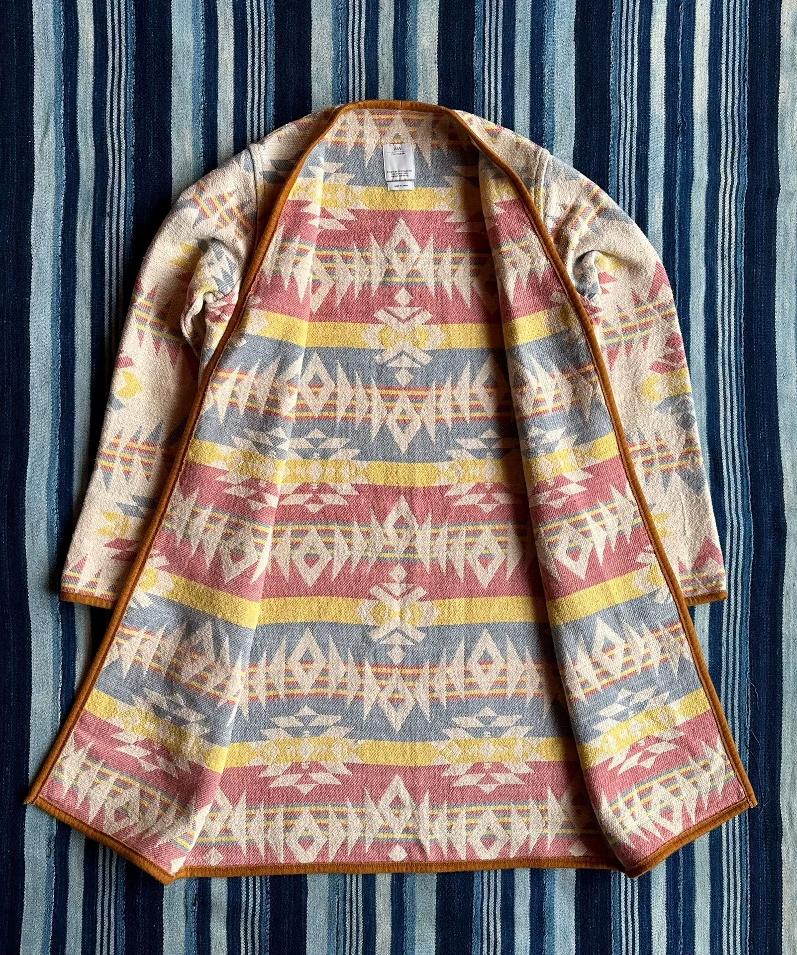 Visvim VISVIM WMV SANJURO COAT 16SS Navajo Rug Rare 3 Size US L / EU 52-54 / 3 - 3 Thumbnail