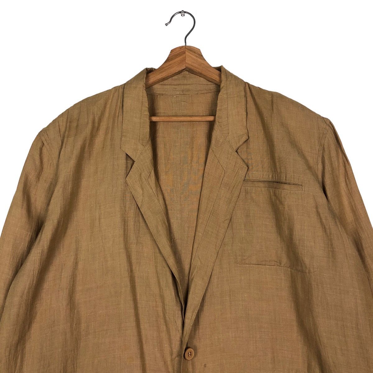 Issey Miyake Vintage Bomber Chore Jacket Tete Homme Katoh Kazutaka Japan Size US L / EU 52-54 / 3 - 3 Thumbnail