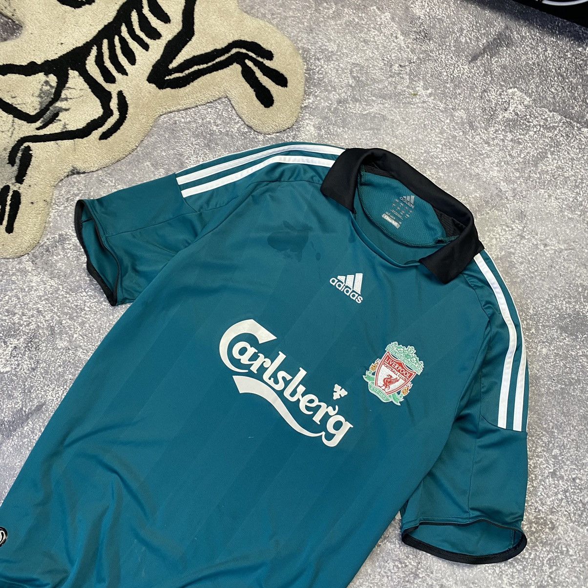 Adidas Vintage Adidas Liverpool Centre logo 2008 soccer jersey Size US L / EU 52-54 / 3 - 3 Thumbnail