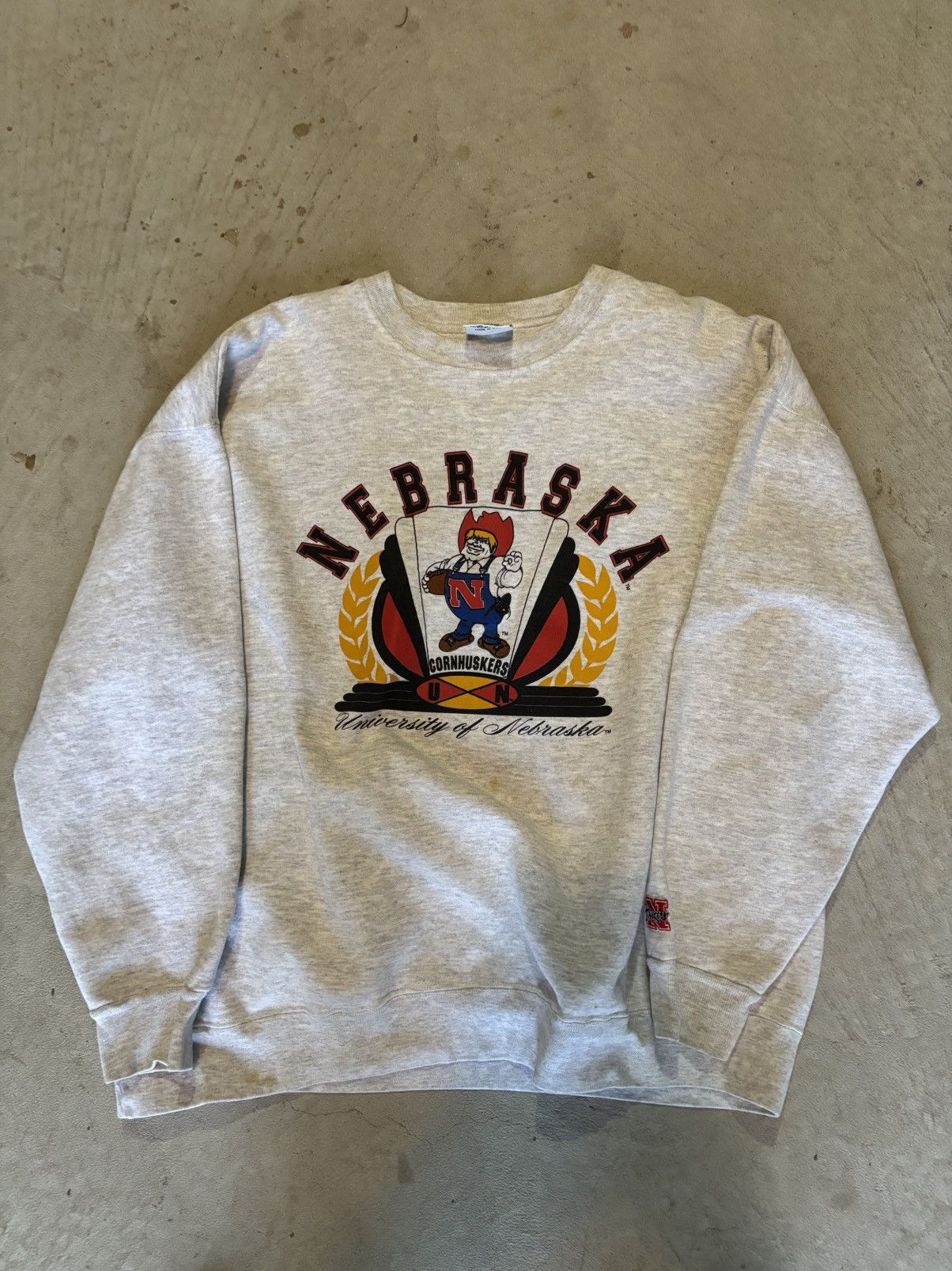 Vintage nebraska university crewneck Size US XL / EU 56 / 4 - 1 Thumbnail