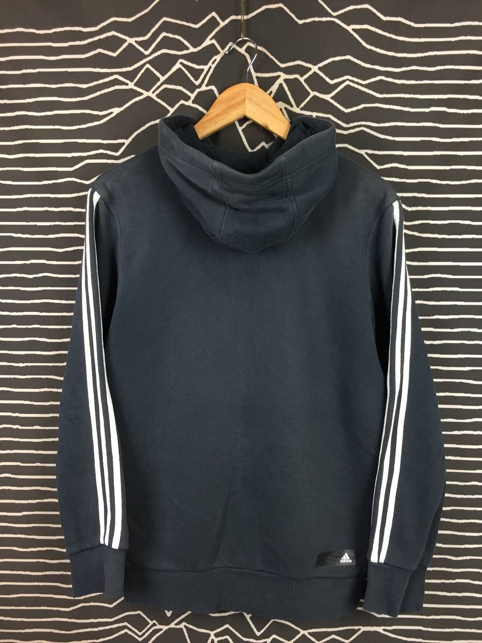 Adidas Adidas Essentials Full Zip Spell Out Logo Hoodie Size US S / EU 44-46 / 1 - 11 Thumbnail