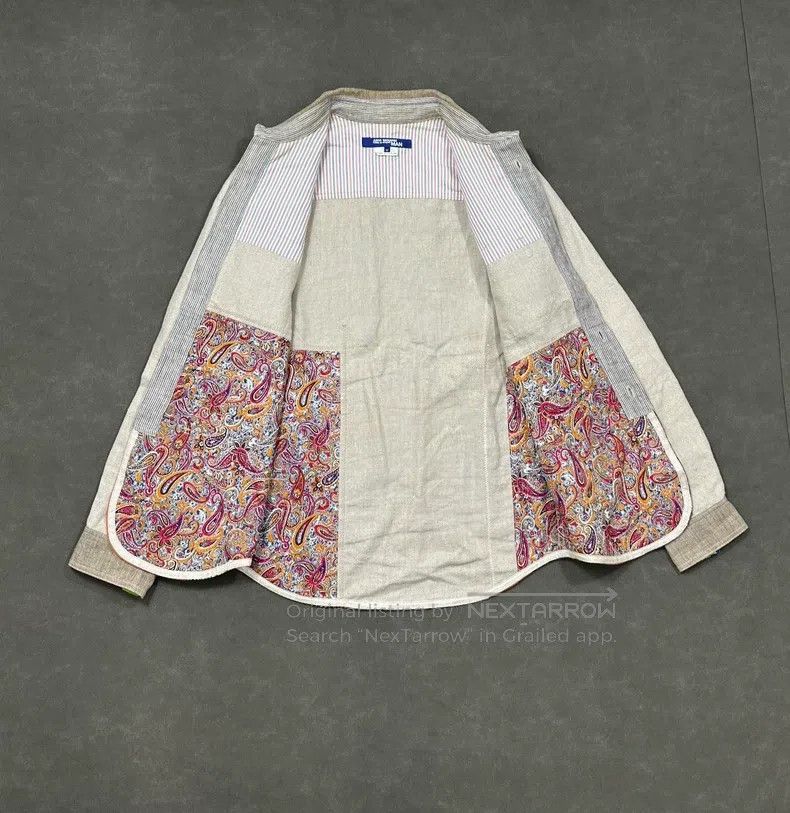 Junya Watanabe Junya Watanabe Cotton and Linen Patchwork Jacket Size US M / EU 48-50 / 2 - 8 Thumbnail