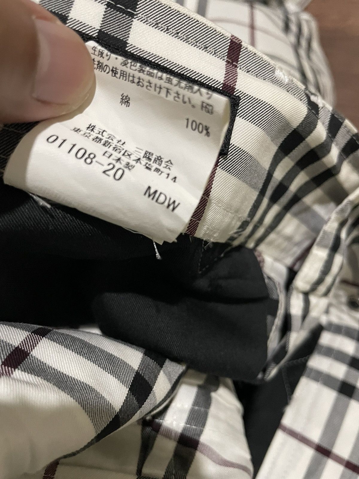 Black Label Burberry Blacklabel Checkered Pants Size US 30 / EU 46 - 15 Thumbnail