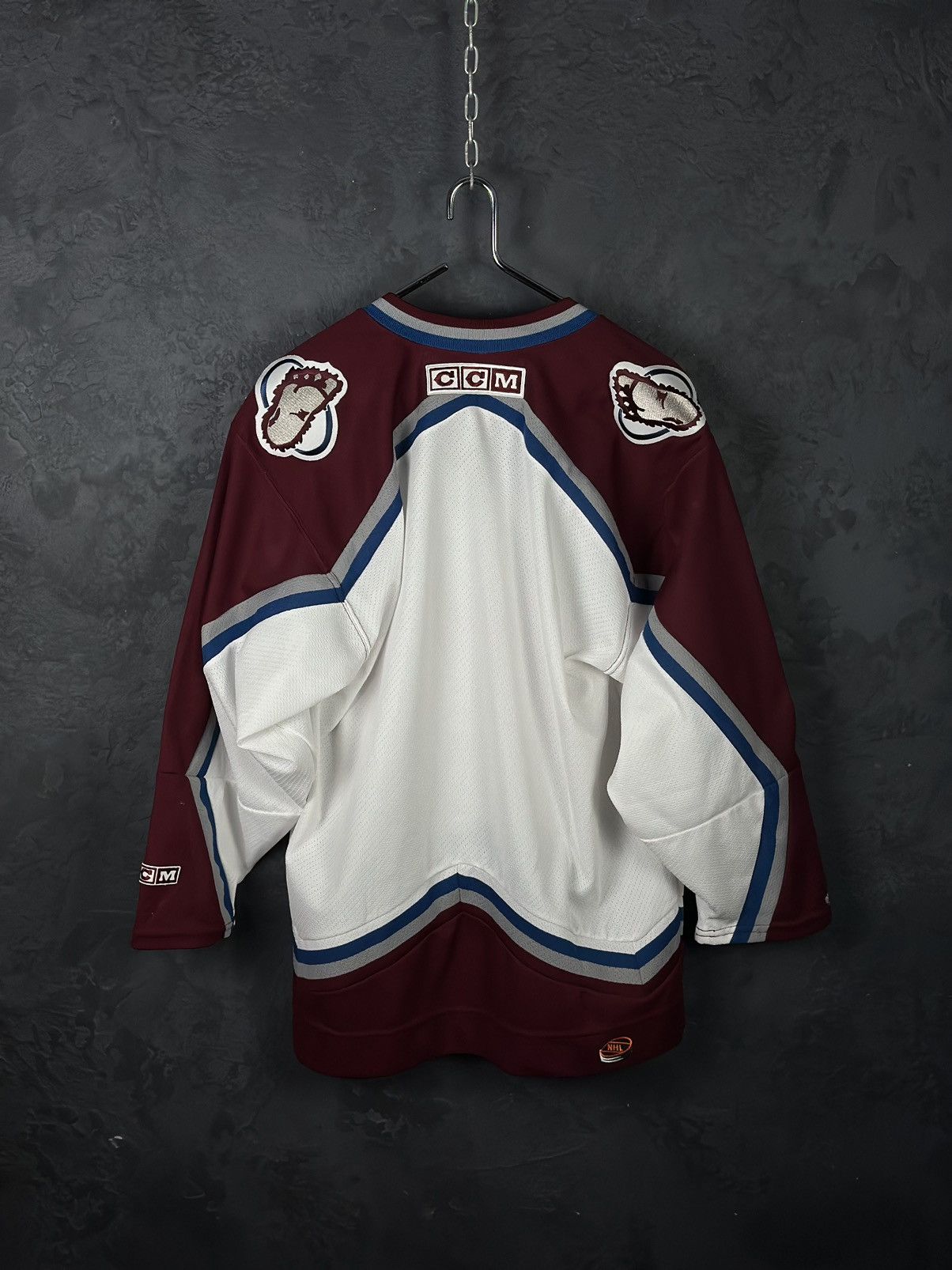 Vintage Colorado Avalanche CCM NHL Hockey Jersey