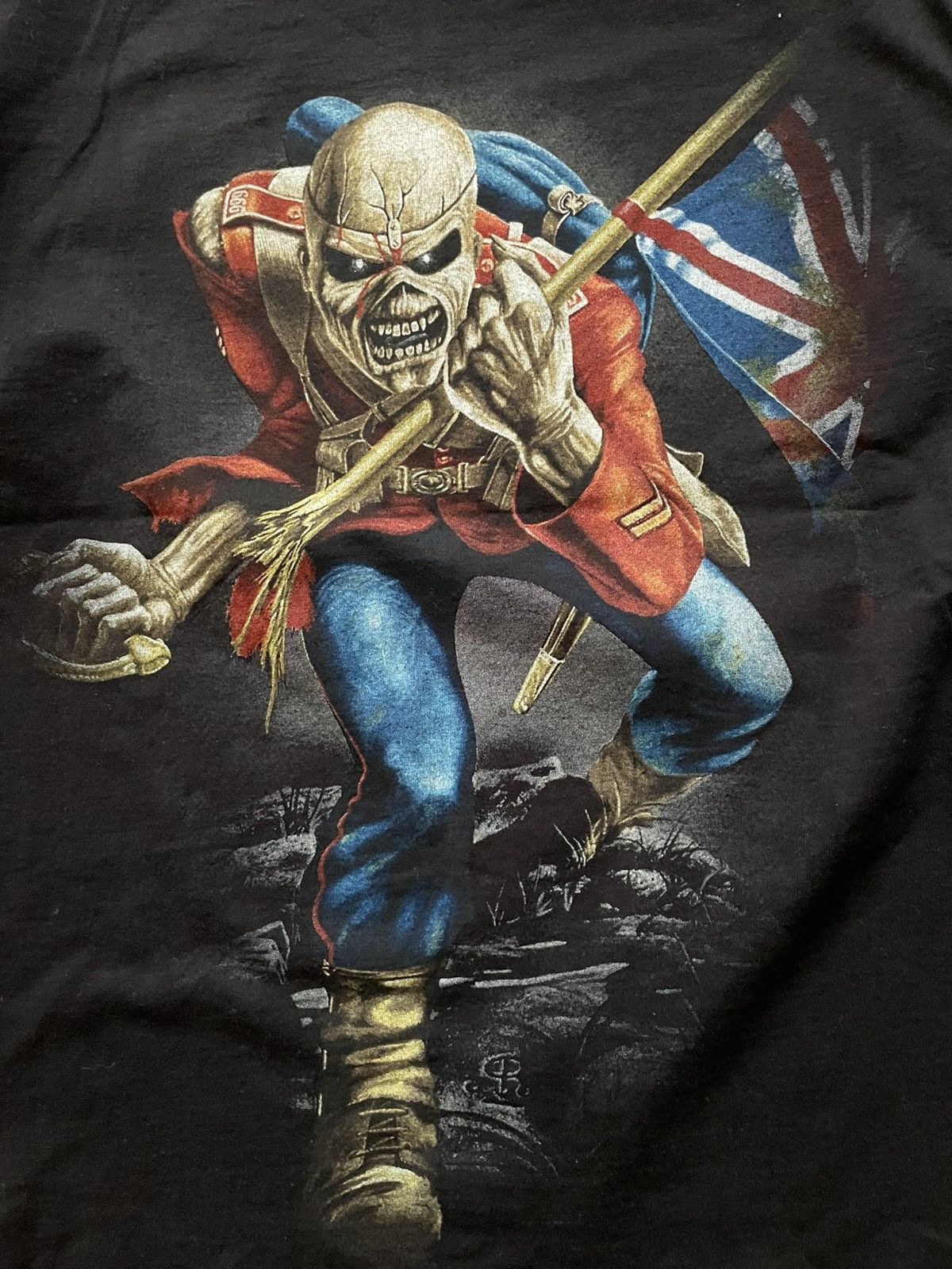 Band Tees × Iron Maiden × Vintage Iron Maiden World Tour T-Shirt The Final Frontier Tour 2011 Size US L / EU 52-54 / 3 - 4 Thumbnail
