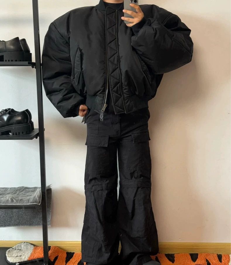 Balenciaga Balenciaga size XS Flared Cargo horn overalls Size US 26 / EU 42 - 9 Thumbnail