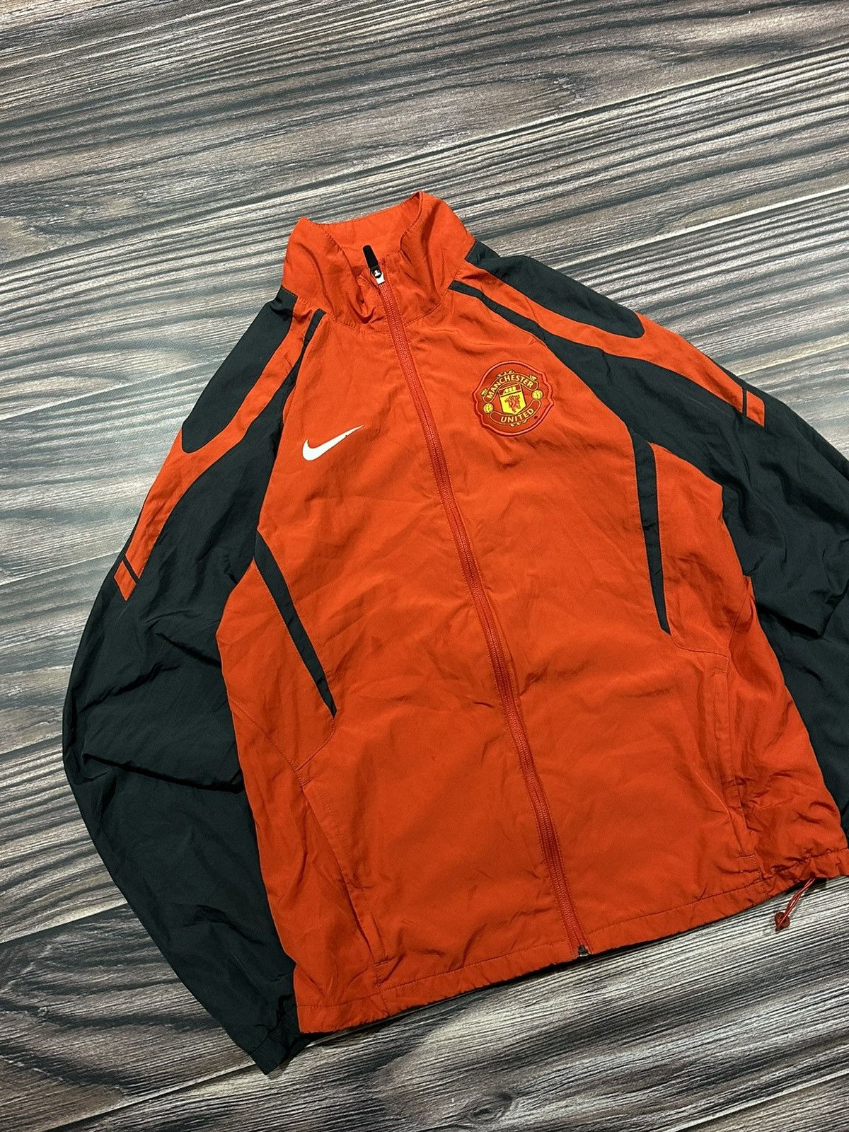 Nike × Vintage Vintage Cloaks Nike Soccer football team Manchester United Size US S / EU 44-46 / 1 - 2 Thumbnail