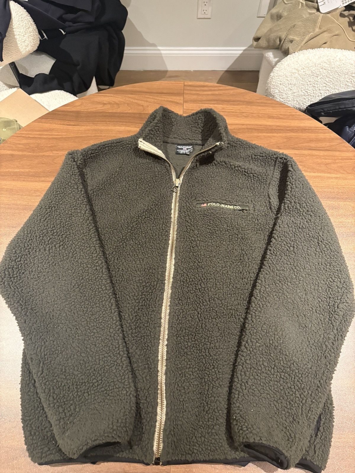 Polo Ralph Lauren Vintage 90s polo jeans fleece jacket size large Size US L / EU 52-54 / 3 - 6 Thumbnail