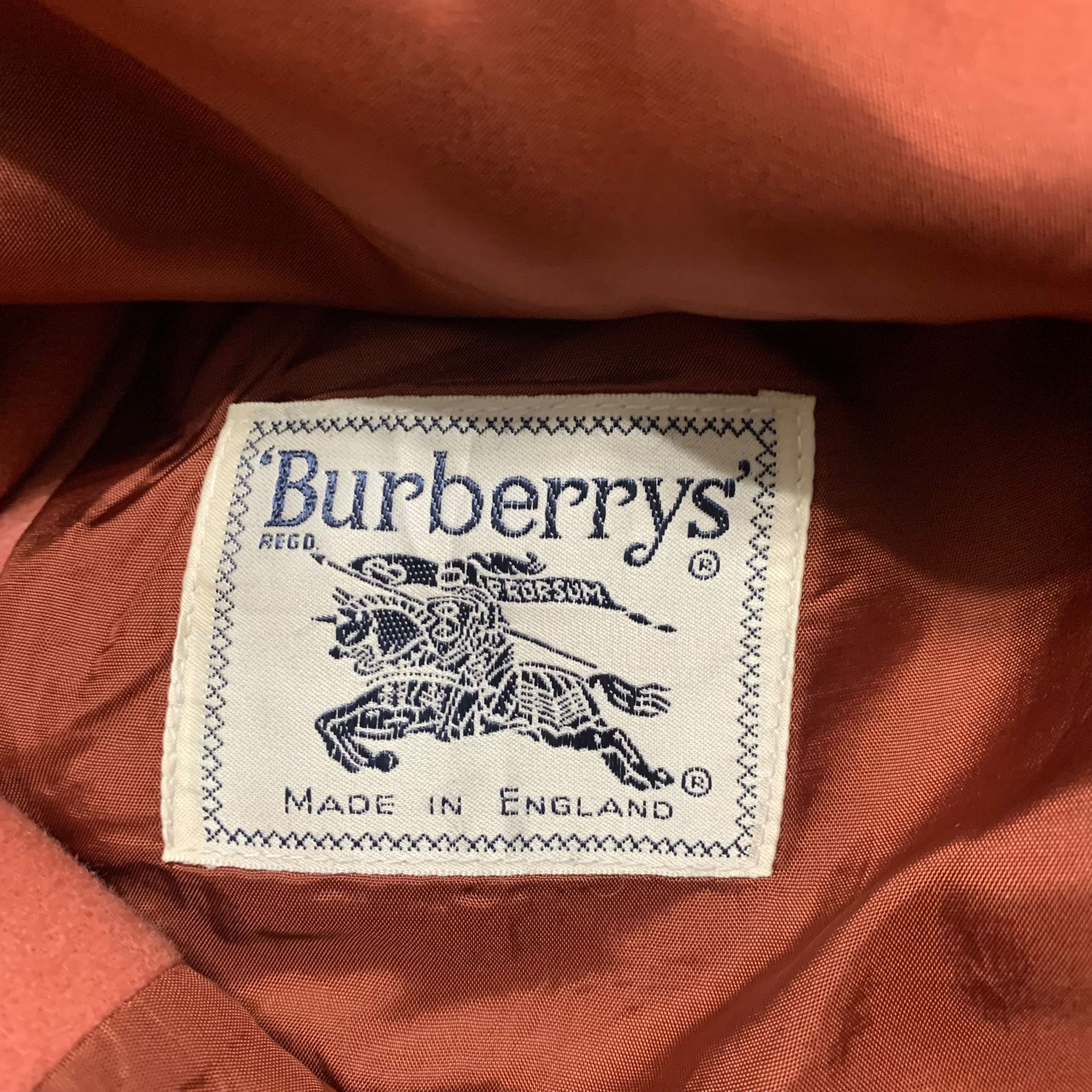Burberry Vintage Burberrys Lamswool Jacket Made In England Size L / US 10 / IT 46 - 5 Thumbnail