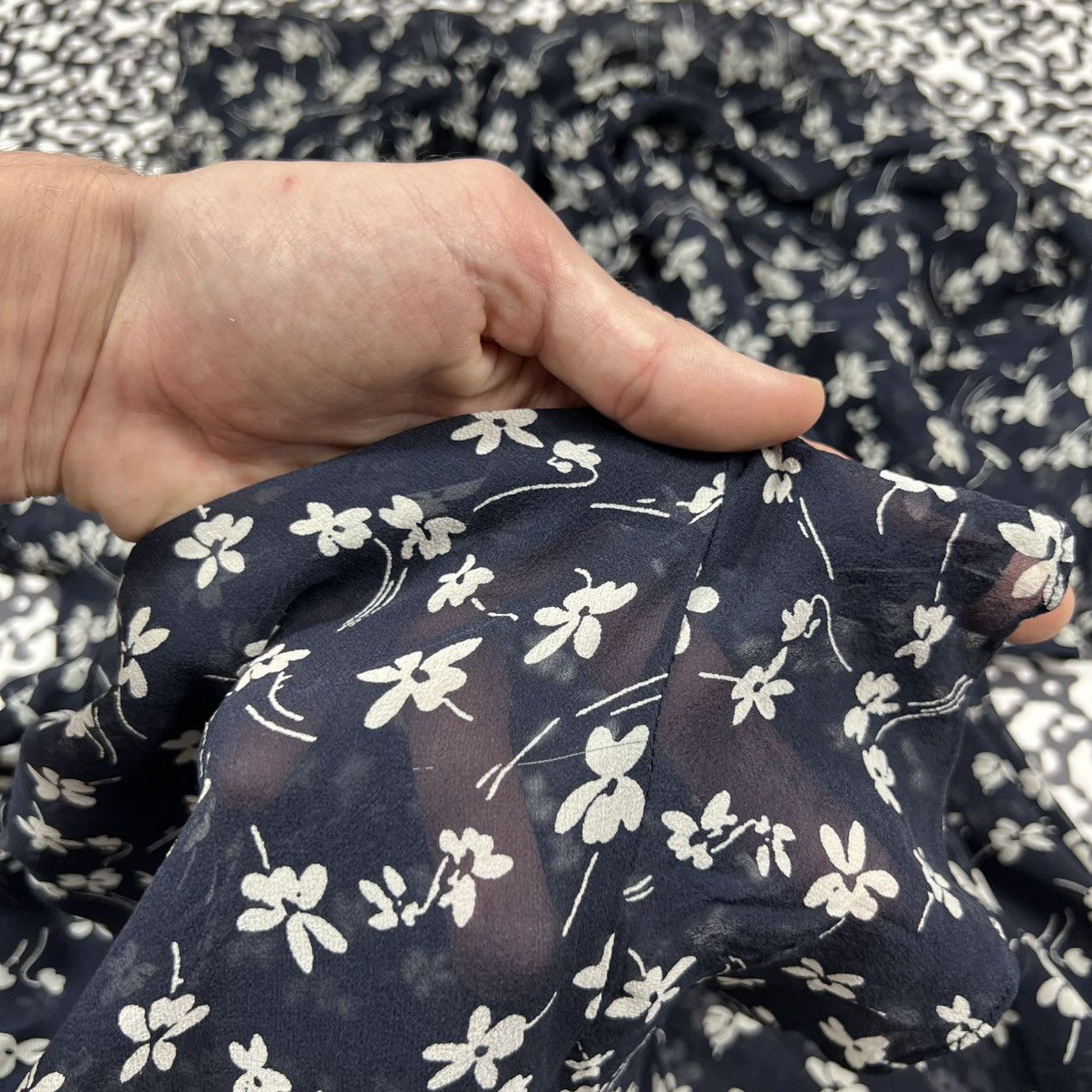 Lauren Ralph Lauren Vintage Y2K Lauren Ralph Lauren Silk Floral Flared Dress Size XL / US 12-14 / IT 48-50 - 15 Thumbnail