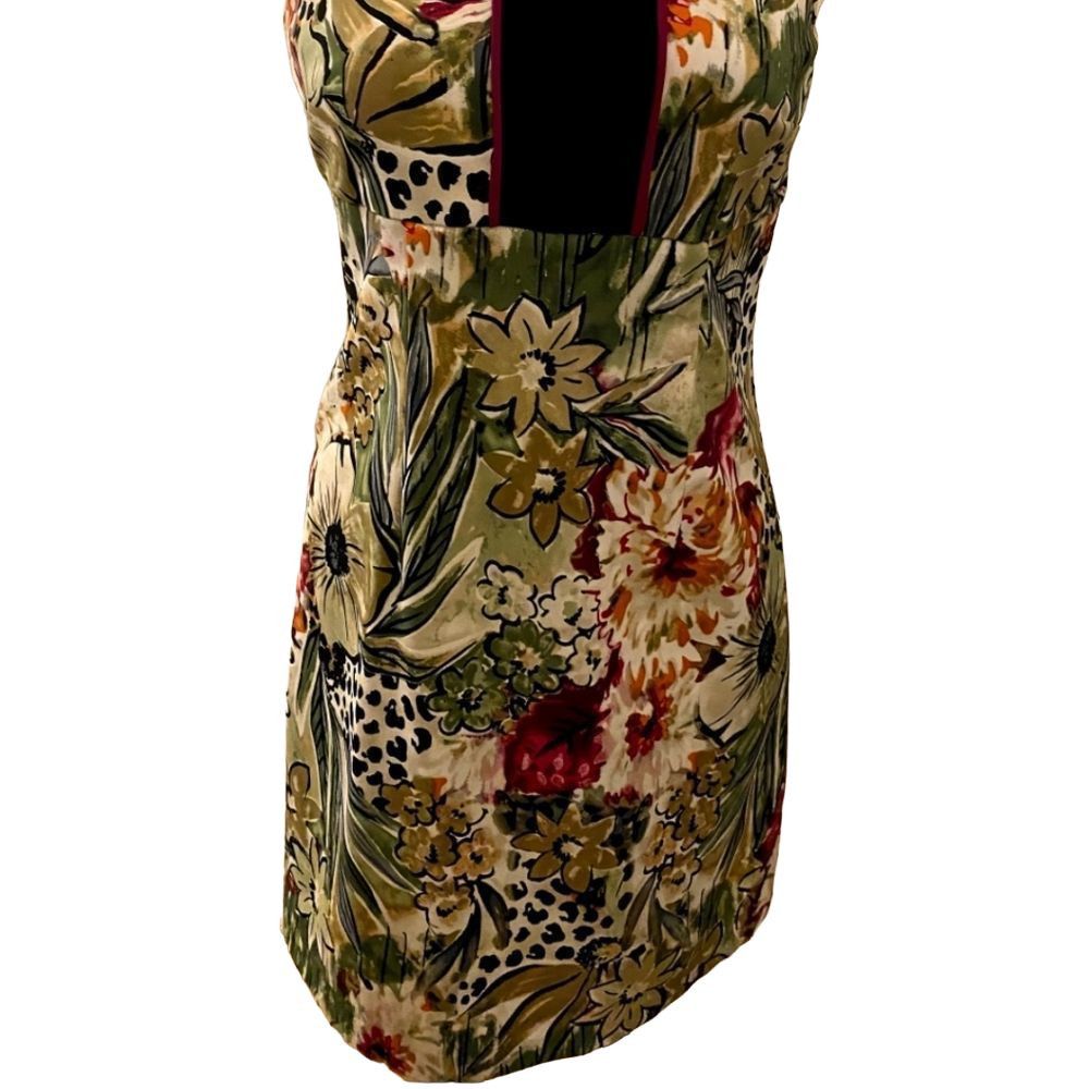 Alyx Alyx Limited Women's Size 10 Green Pink Tan Floral Print Sle Size L / US 10 / IT 46 - 5 Thumbnail