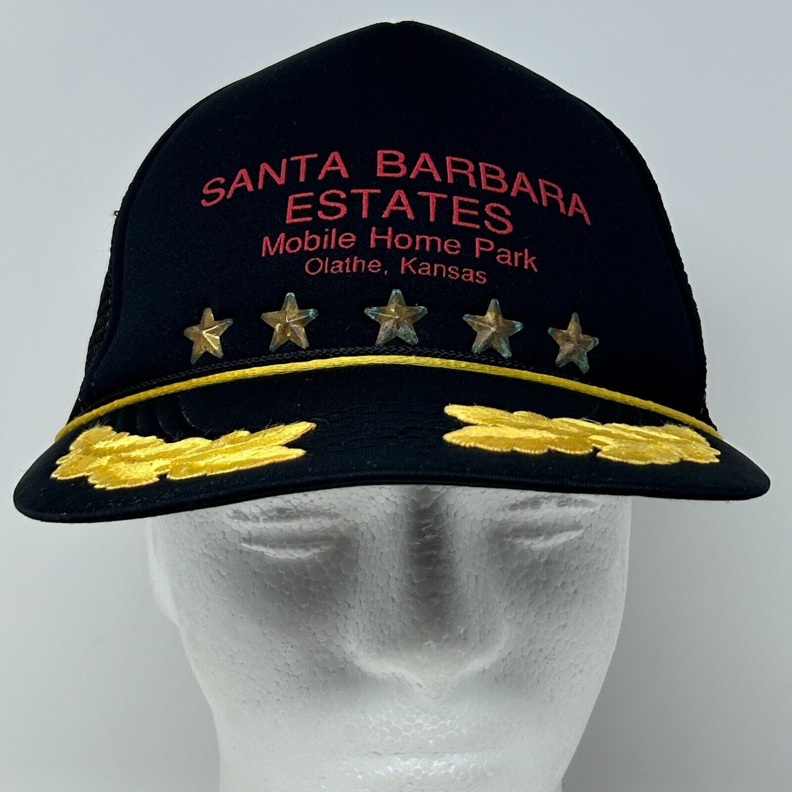 Vintage Vintage Mobile Home Park Trucker Hat Baseball Cap Olathe Kan Size ONE SIZE - 2 Thumbnail