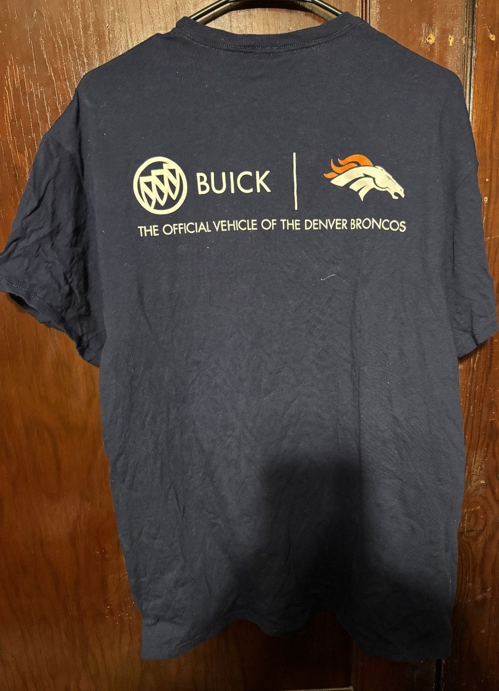 NFL Denver Broncos Short Sleeve T-Shirt Men's L Blue Size US L / EU 52-54 / 3 - 2 Thumbnail