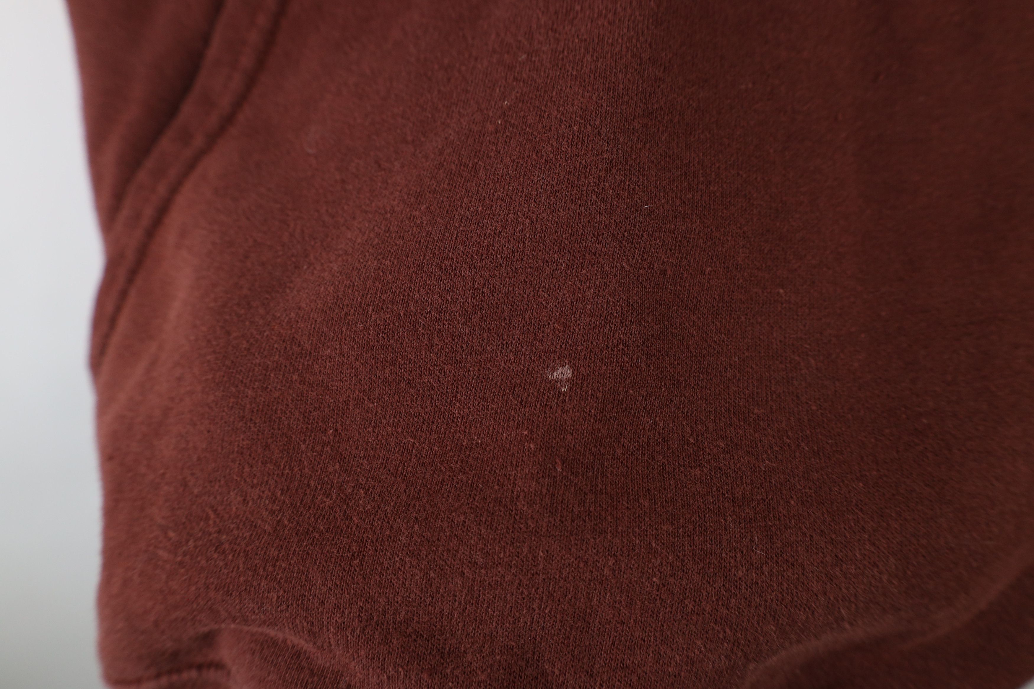 The North Face × Vintage Vintage The North Face Spell Out Big Logo Hoodie Brown Size US M / EU 48-50 / 2 - 6 Thumbnail