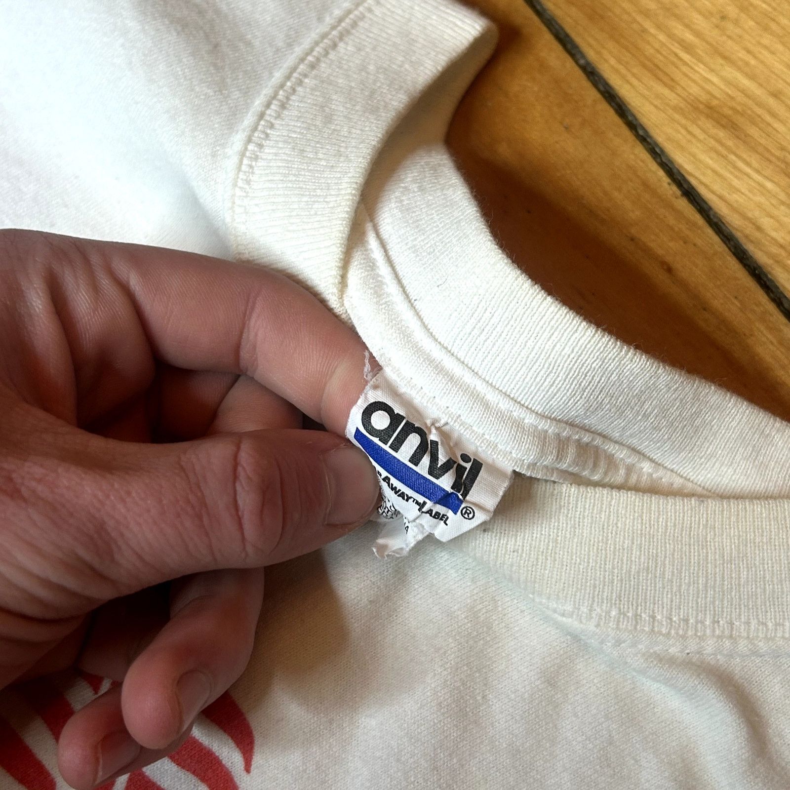 Vintage Y2K DARE White T-Shirt Large Size US L / EU 52-54 / 3 - 4 Thumbnail
