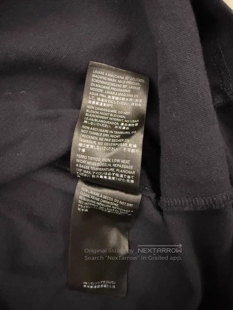 Balenciaga Balenciaga Distressed Asymmetrical Neck Short Sleeve Size US XXS / EU 40 - 7 Thumbnail