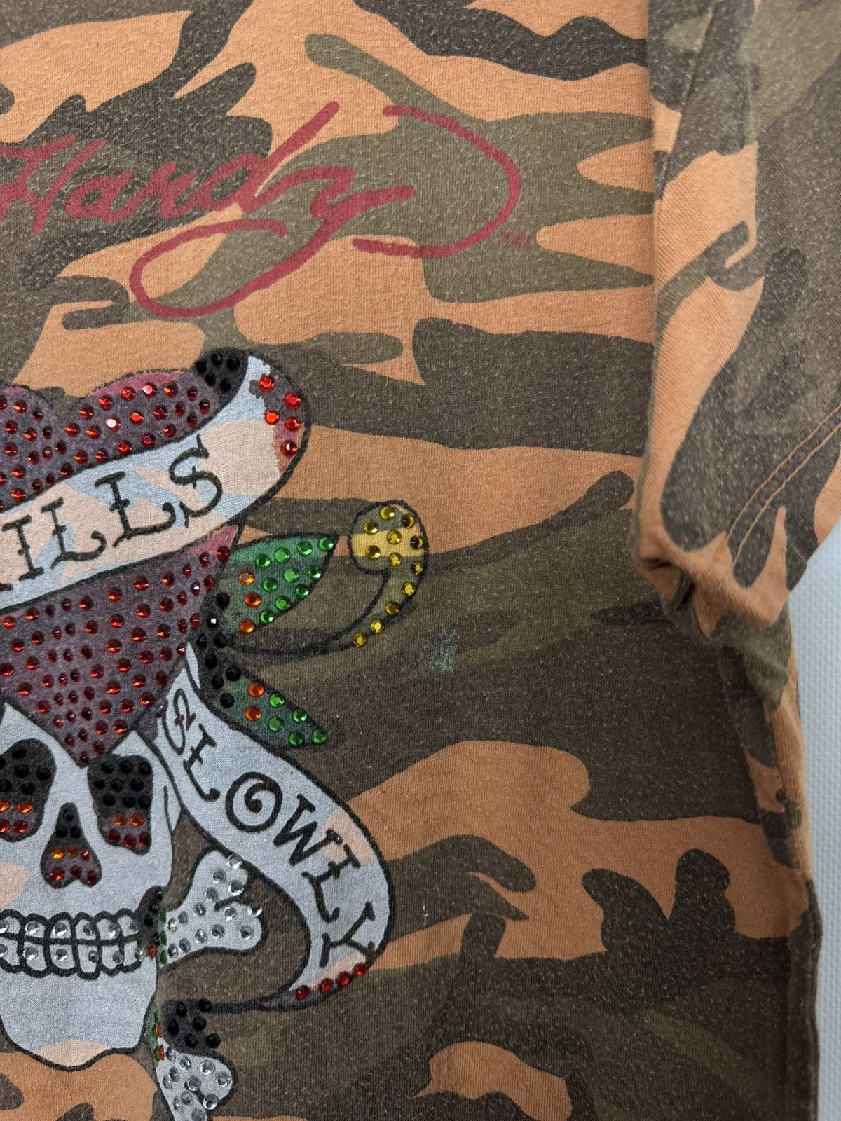 Ed Hardy Vintage Y2k Rare Ed Hardy T-Shirt 00’s Size L / US 10 / IT 46 - 5 Thumbnail