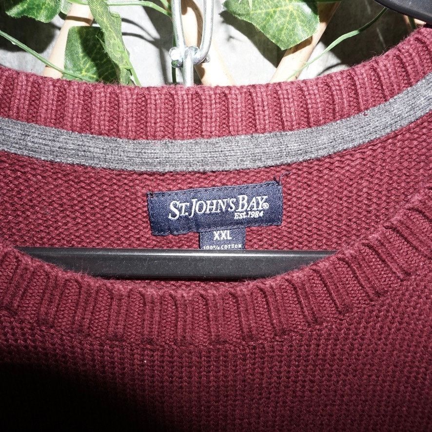 St. Johns Bay XXL - Vintage Y2K St. John’s Bay essential 00s knit sweater Size US XXL / EU 58 / 5 - 3 Thumbnail