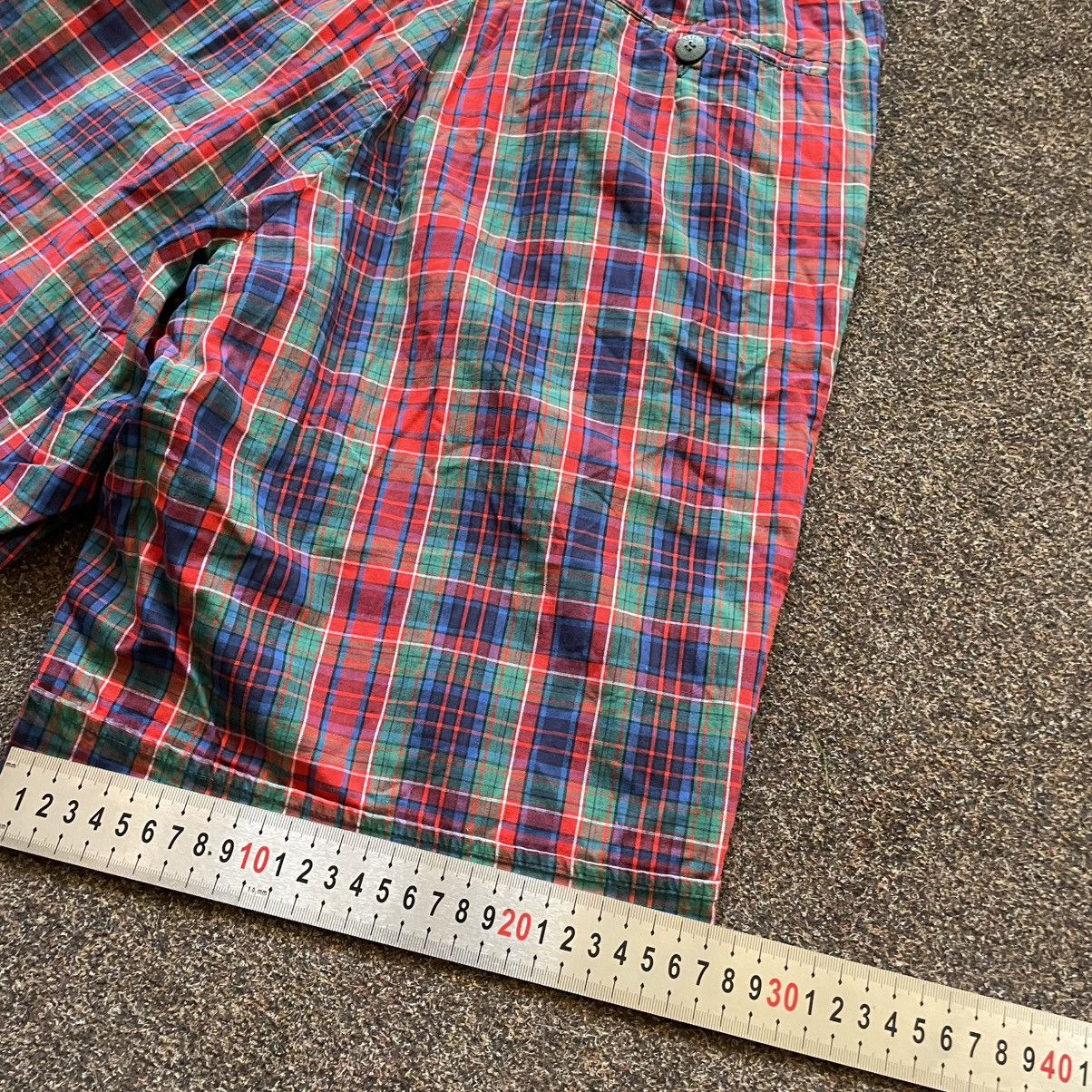 Vintage Vintage Y2K Lacoste Plaid Shorts Baggy Relaxed Fit Logo 30 Size US 30 / EU 46 - 8 Thumbnail