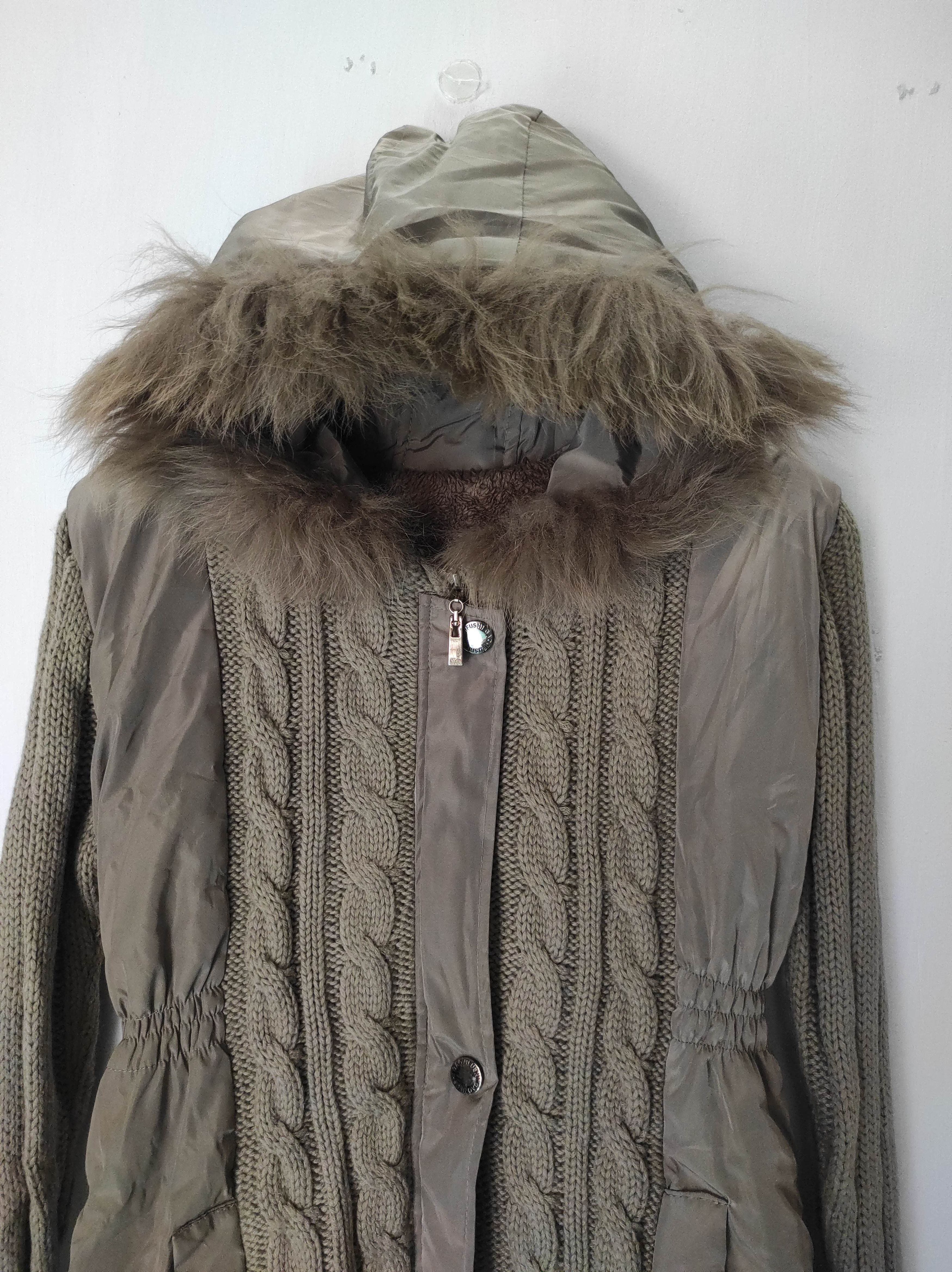 If Six Was Nine Knit Zip Fur Raccon Hoodie IfSixWasNine LGB style Size S / US 4 / IT 40 - 4 Thumbnail